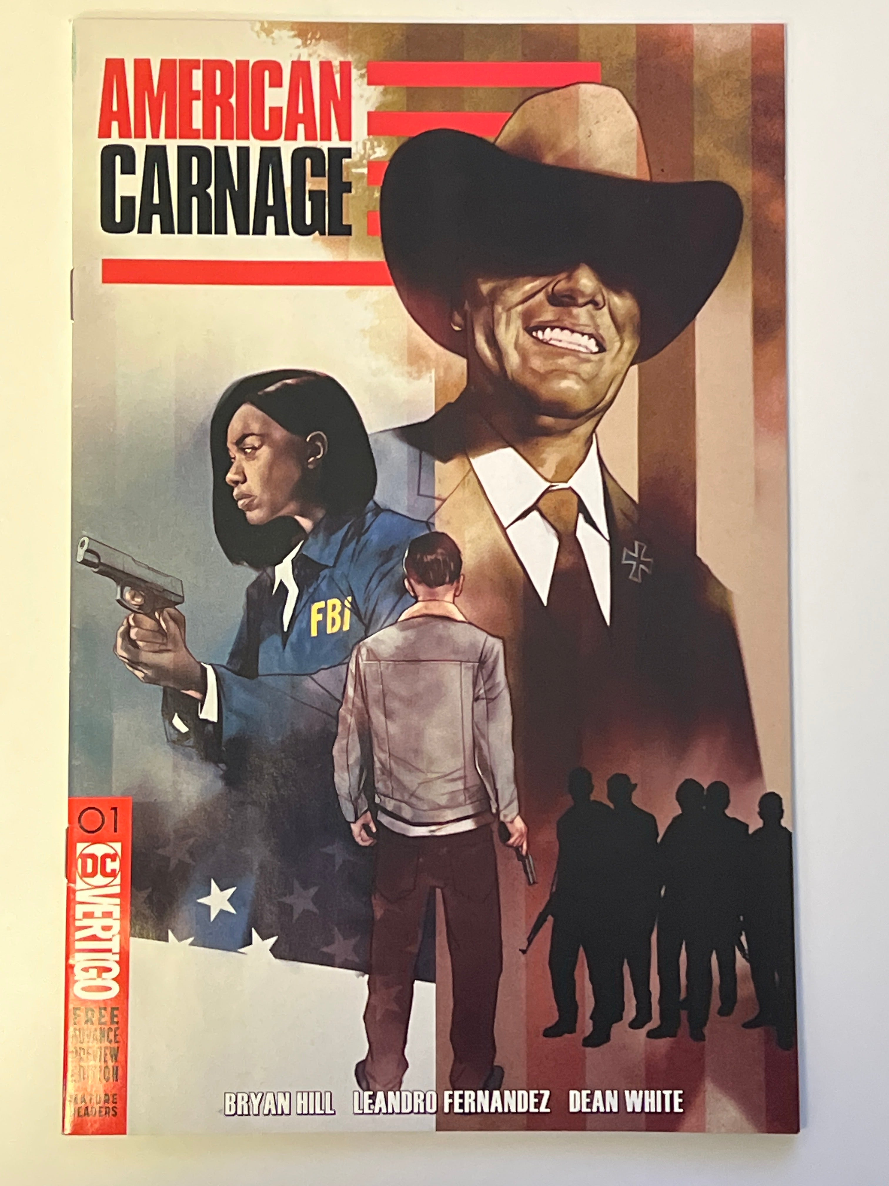 AMERICAN CARNAGE #1 ADVANCE PREVIEW EDITION (I19)