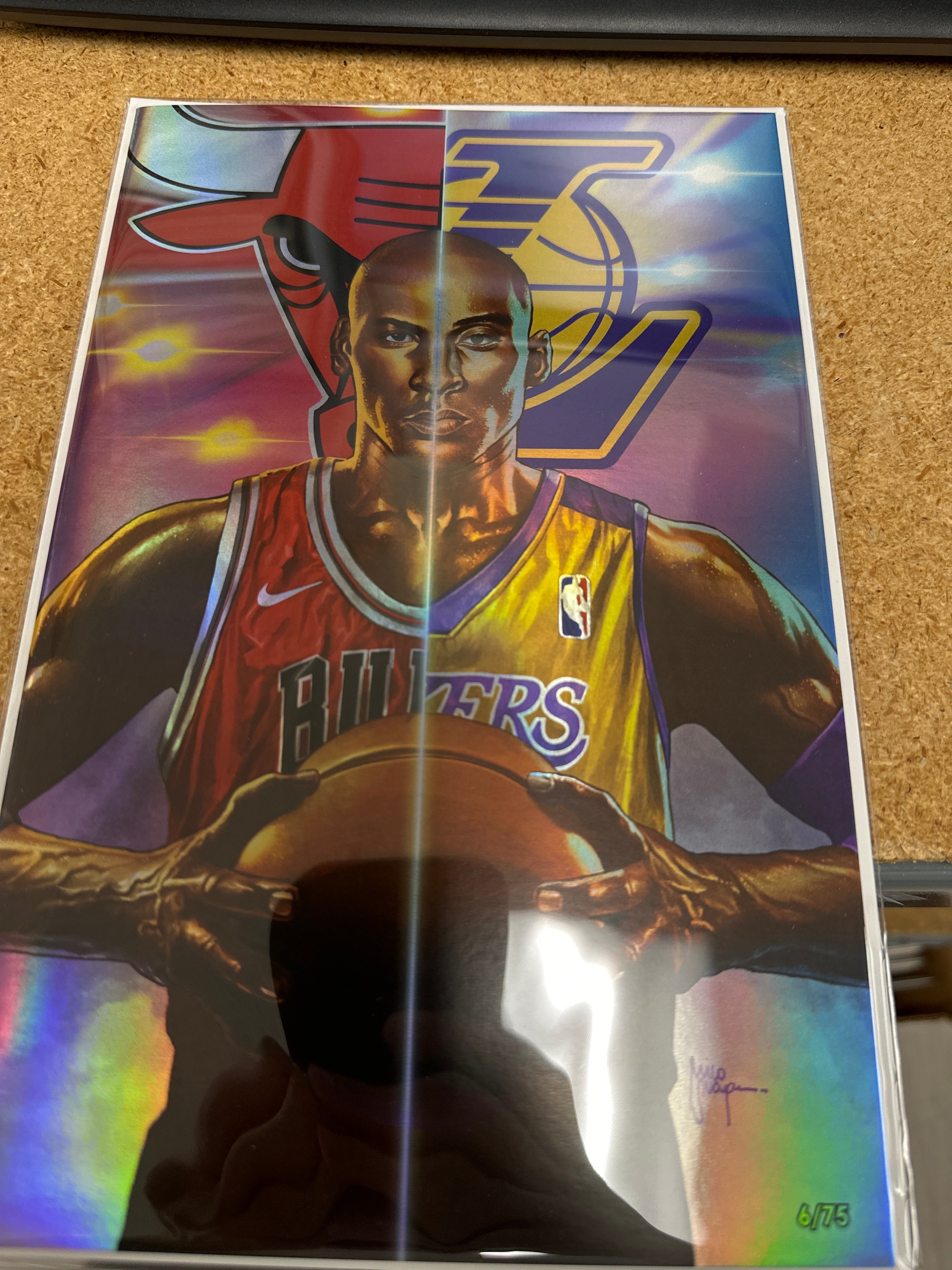 FAME: MICHAEL JORDAN #1 MICO SUAYAN NYCC EXCLUSIVE KOBE BRYANT VIR FOIL(I176)