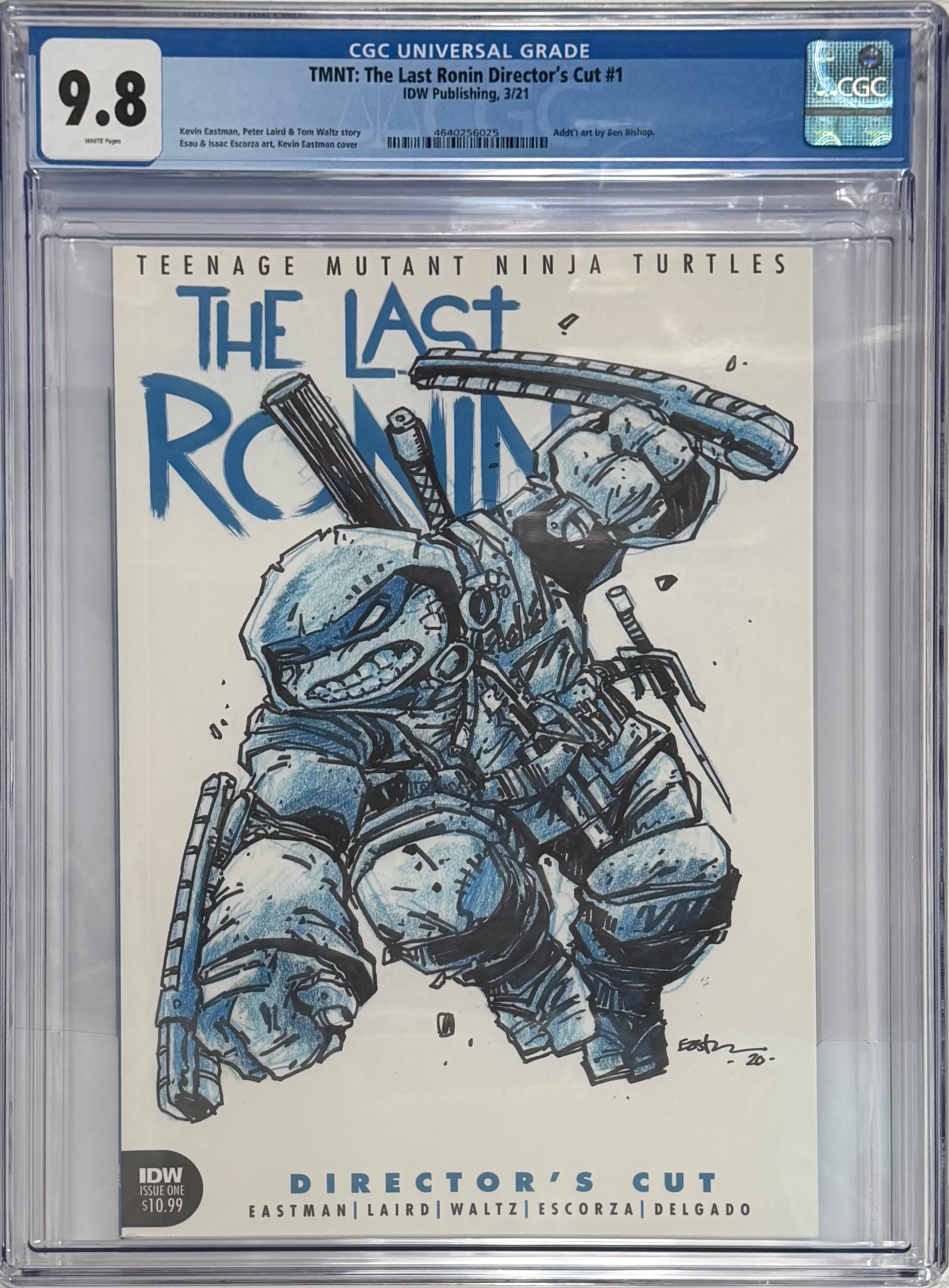 TMNT THE LAST RONIN #1 DIRECTOR'S CUT CGC 9.8 (IN STOCK) C44
