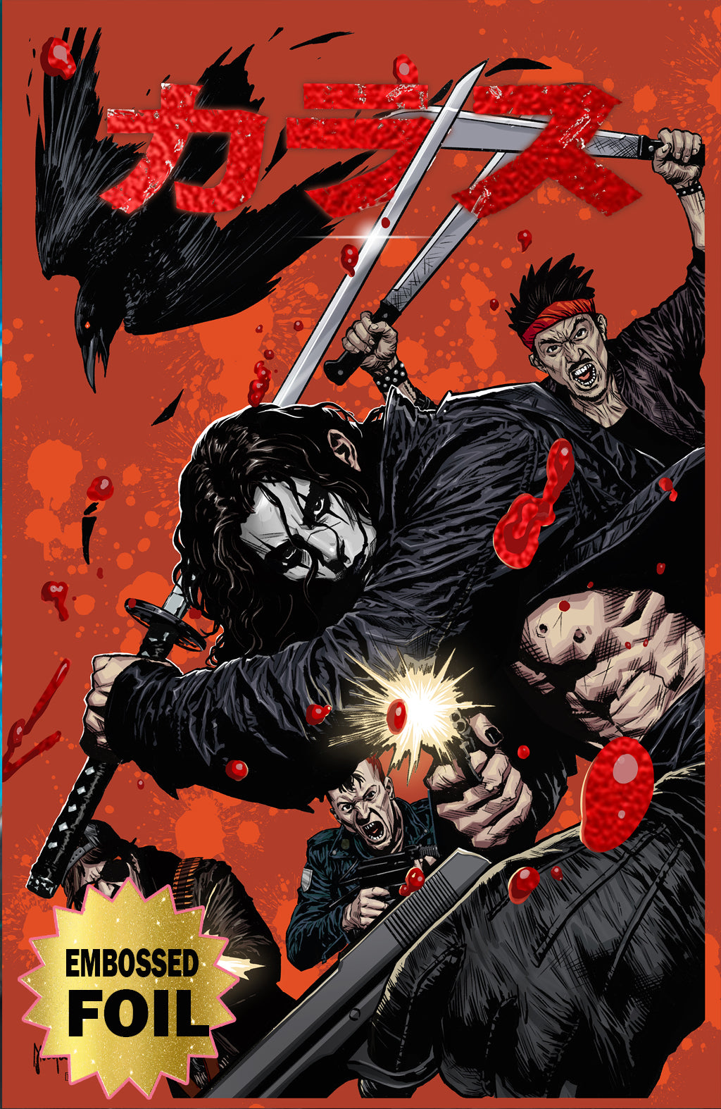 CROW DEAD TIME #1 MICO SUAYAN NYCC EXCLUSIVE VARIANT COVERS