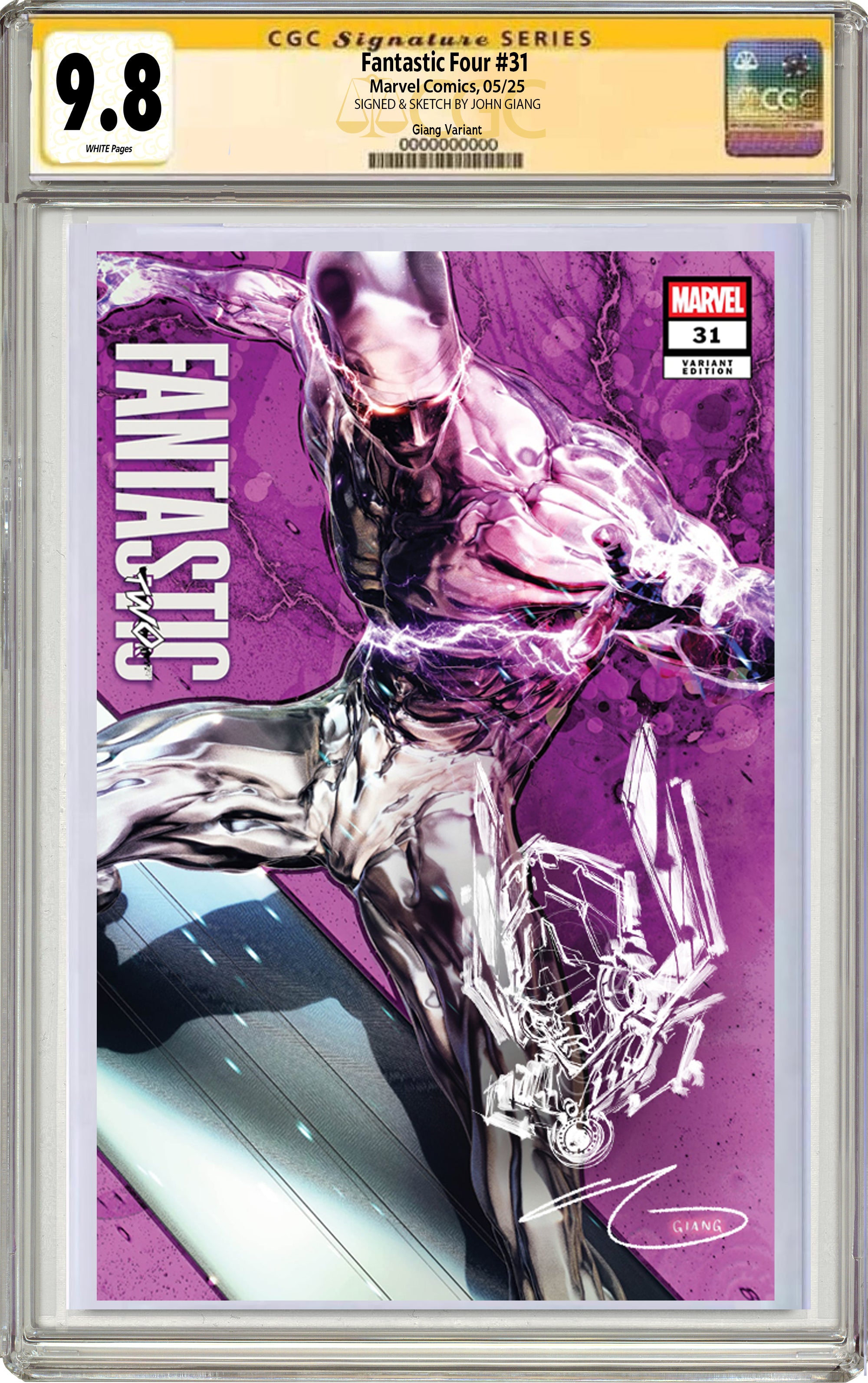 FANTASTIC FOUR #31 JOHN GIANG FANEXPO DALLAS EXCLUSIVE VARIANT COVERS