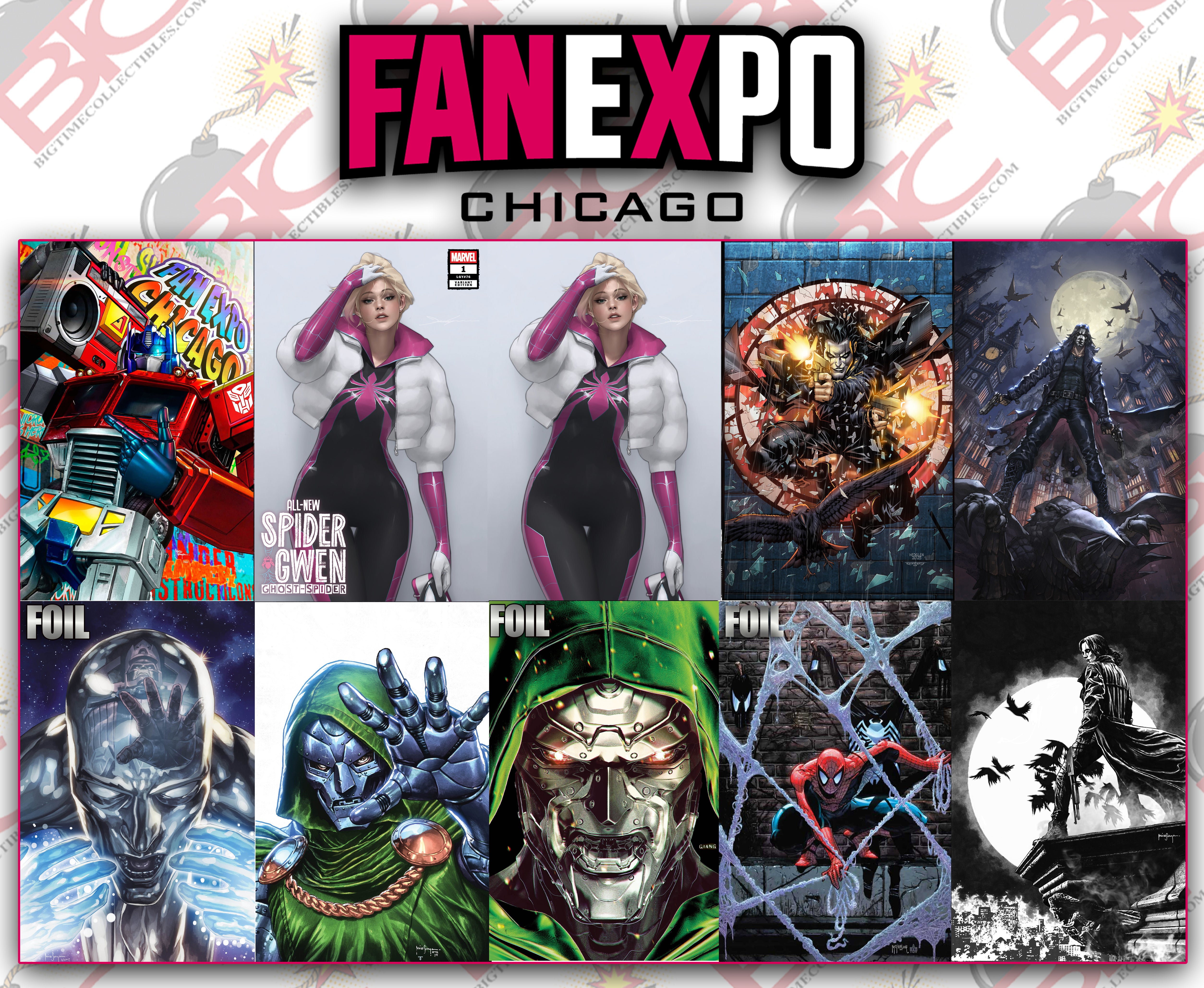 BTC FANEXPO CHICAGO EXCLUSIVE 10-PACK. LIMITED TO ONLY 50 SETS