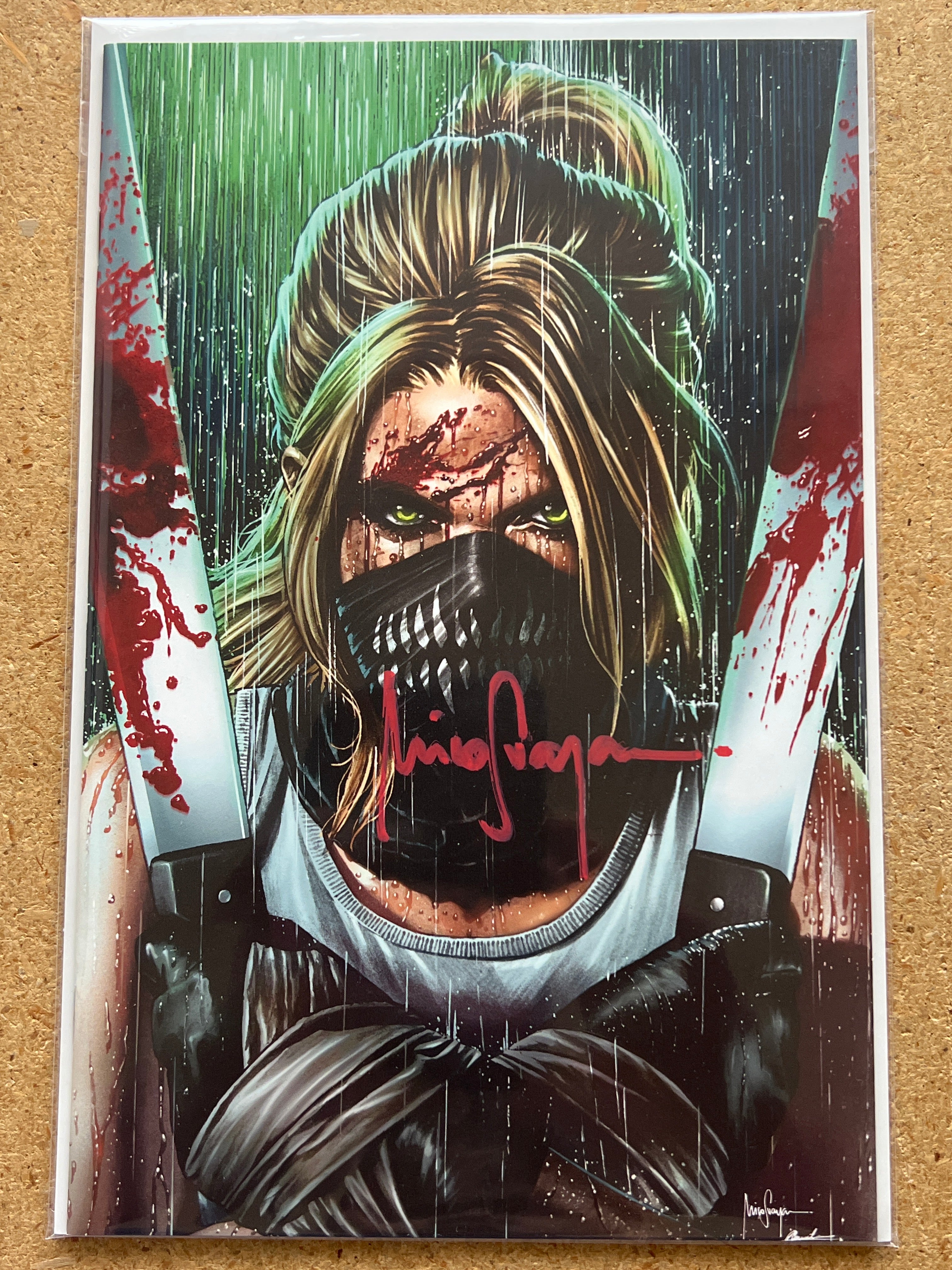 SOMETHING IS KILLING THE CHILDREN #16 VIRGIN SIGNED BY MICO SUAYAN WITH COA (SS 9)