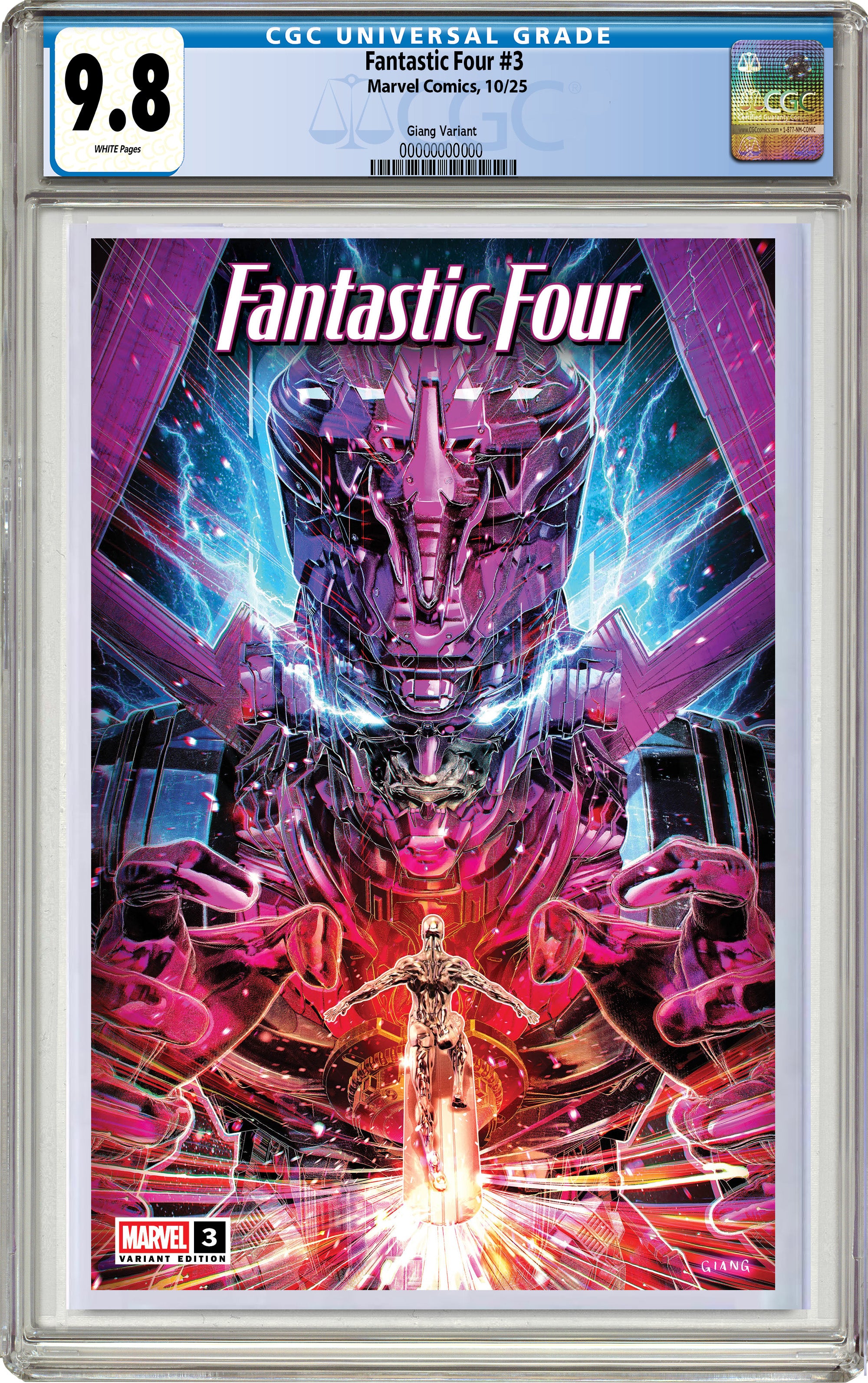 FANTASTIC FOUR #3 JOHN GIANG NYCC EXCLUSIVE VARIANT OPTIONS