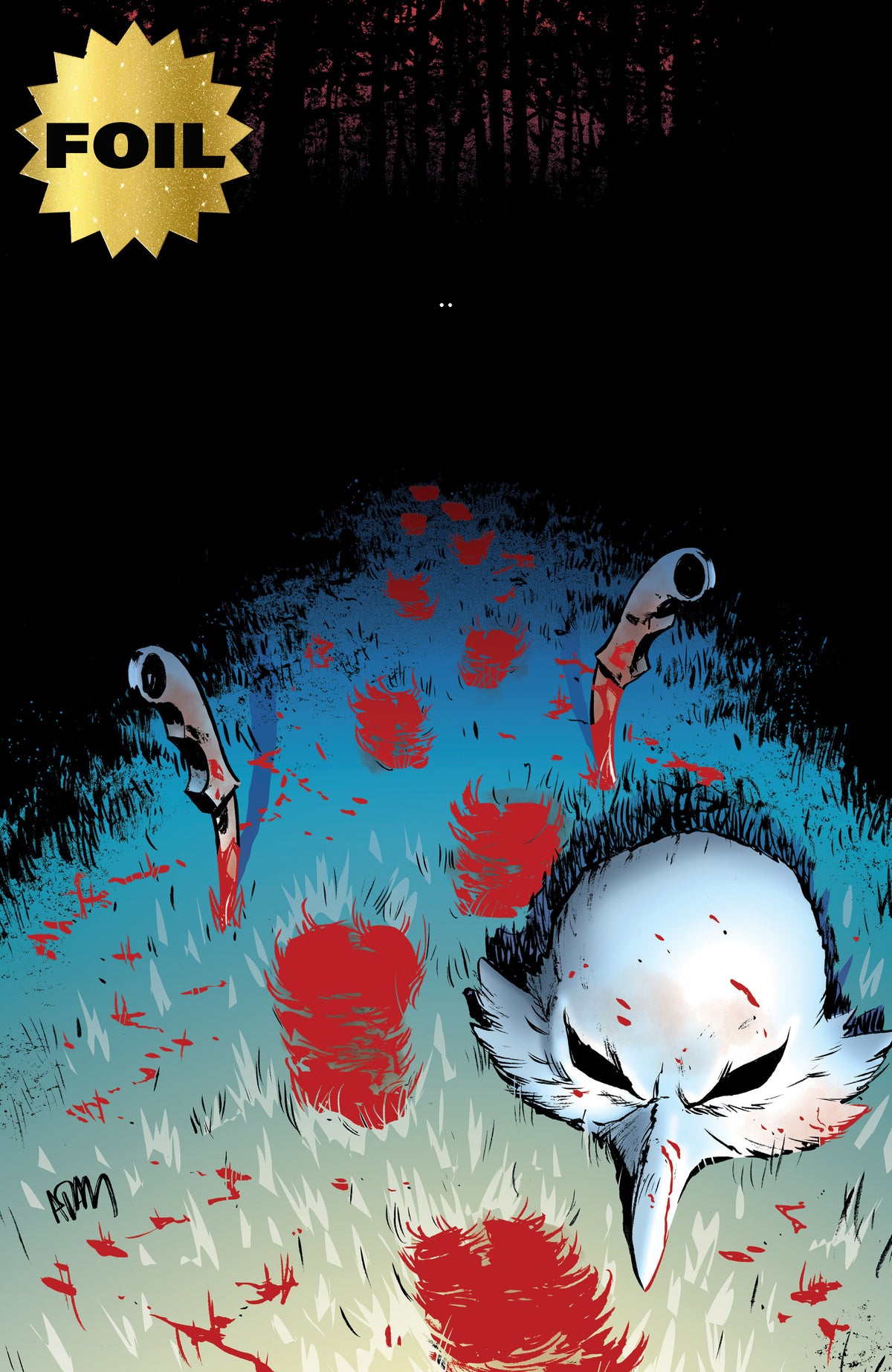 EXQUISITE CORPSES FOX MASK KILLER #1 ADAM GORHAM "EAGLE MASK" NYCC EXCLUSIVE VARIANT COVERS