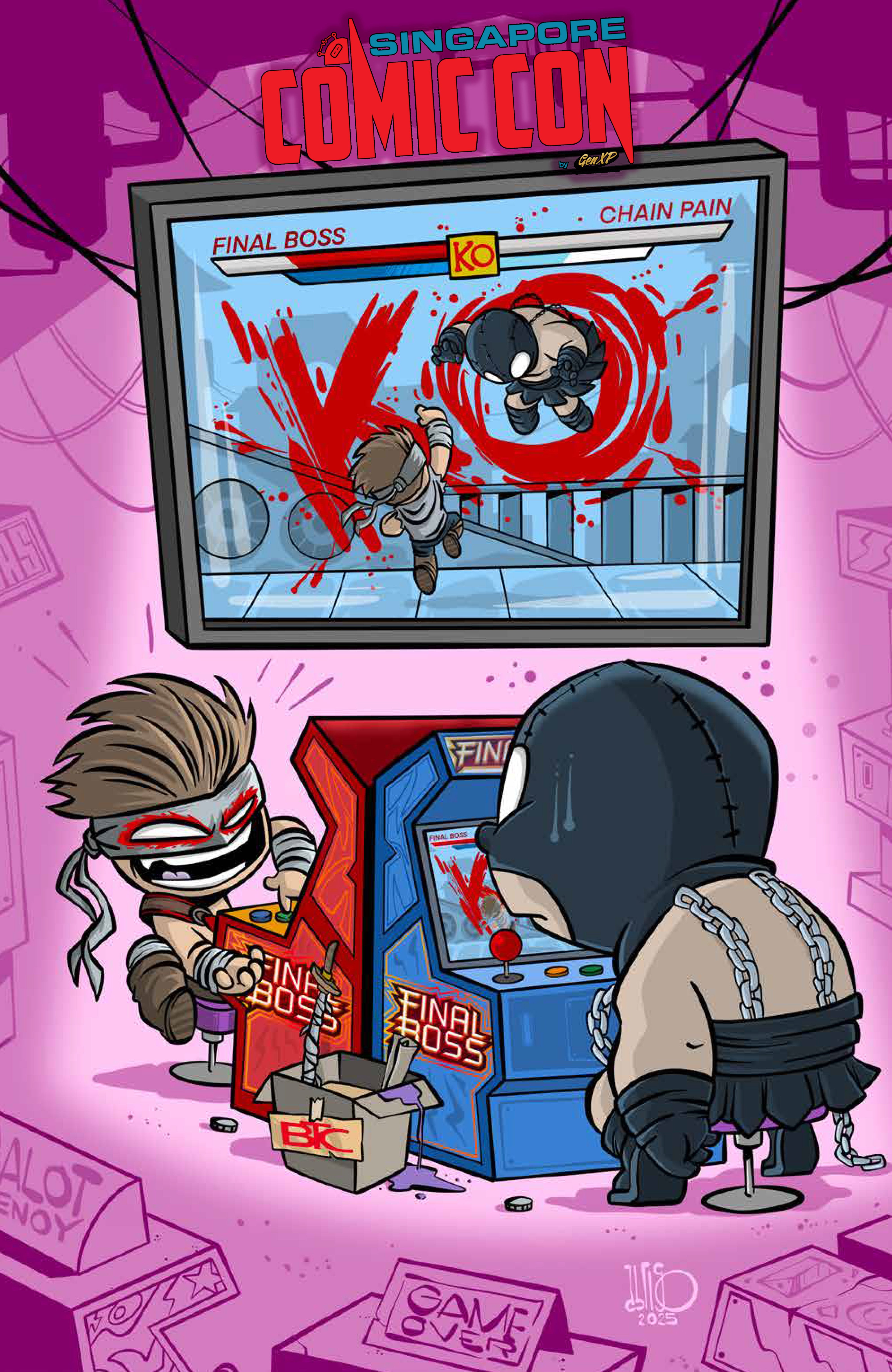 FINAL BOSS #1 FREELY ABRIGO SGCC EXCLUSIVE VARIANT COVER