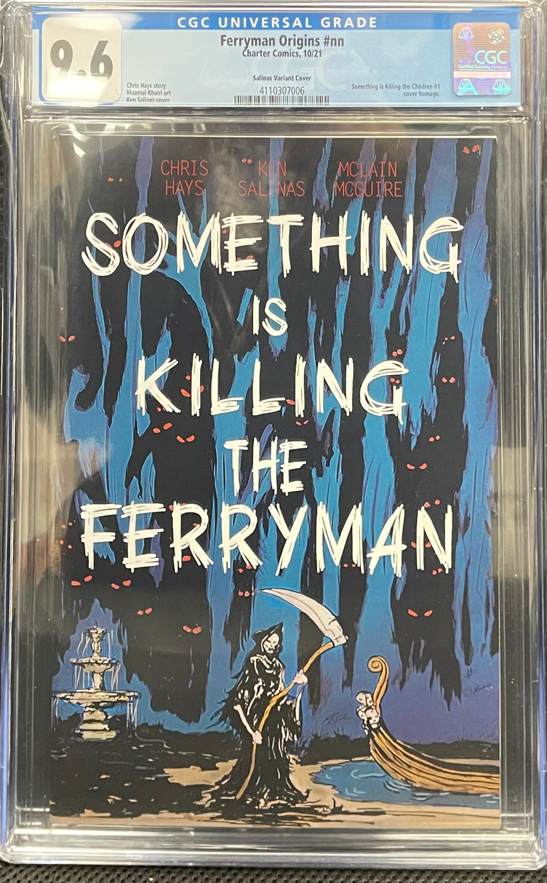 FERRYMAN ORIGINS #1 KEN SALINAS EXCLUSIVE