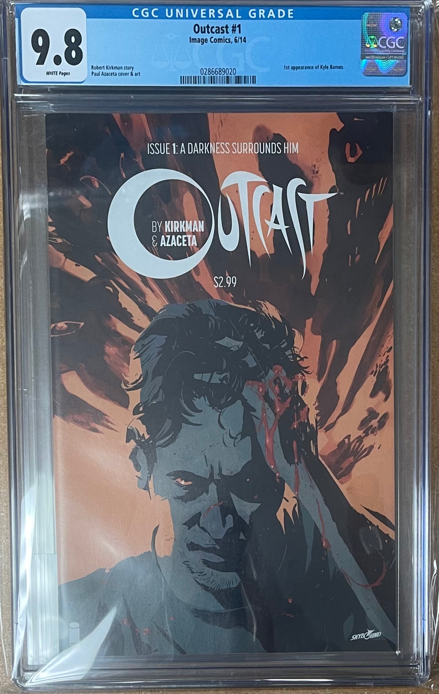 OUTCAST #1 CGC 9.8 (INSTOCK) C60