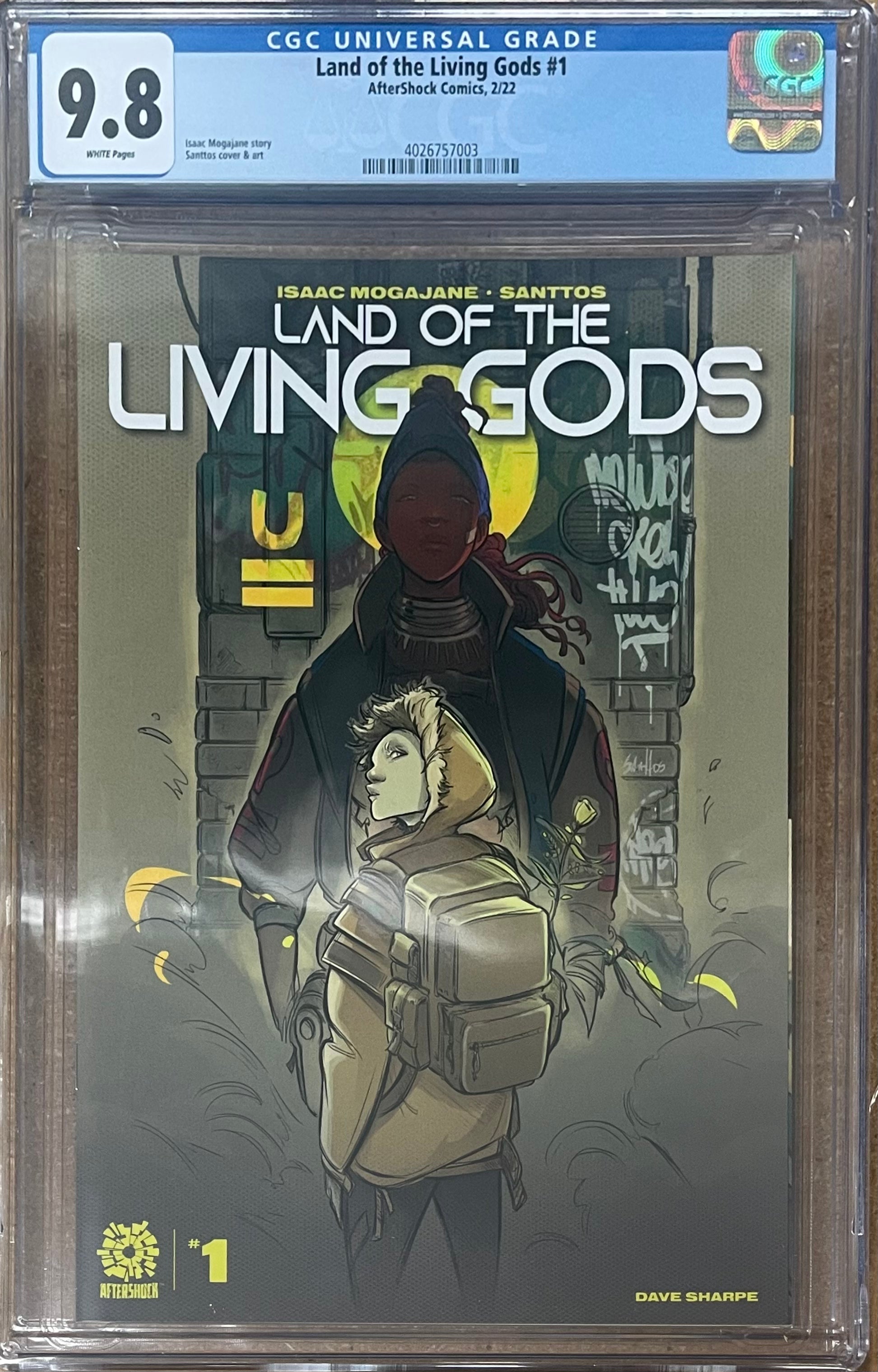 LAND OF THE LIVING GODS #1 CGC 9.8 (INSTOCK) C74