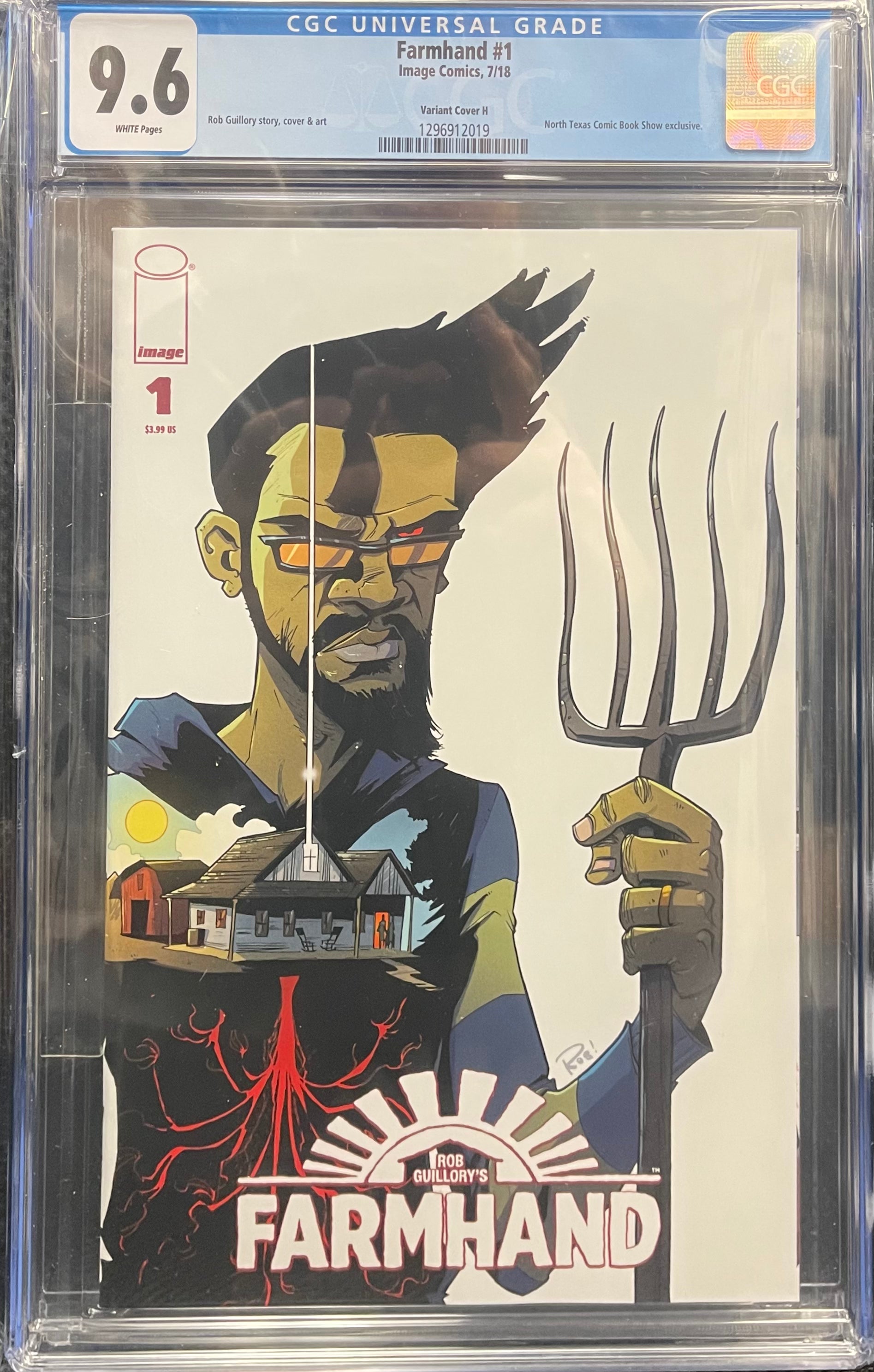 FARMHAND #1 BTC EXCLUSIVE CGC 9.6 (INSTOCK) C34