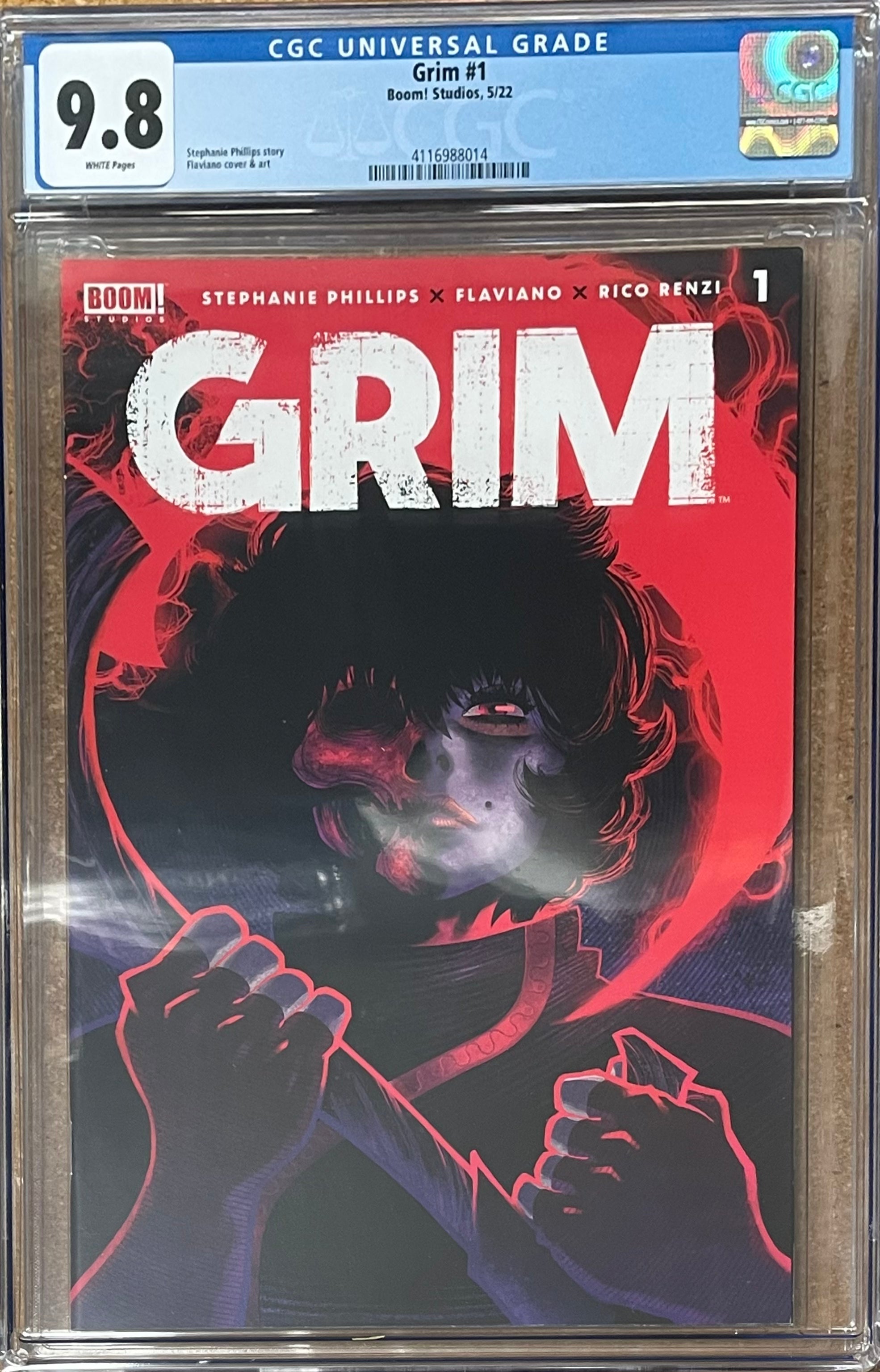 Hot Grim #1 graded 9.8