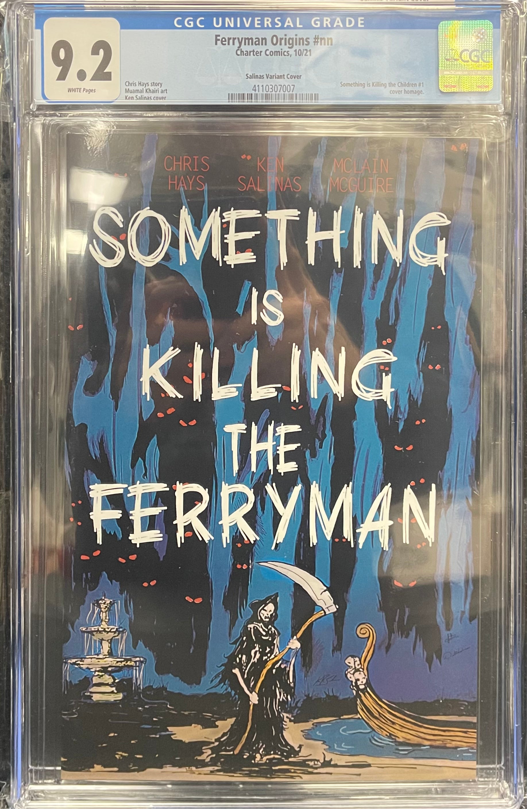 FERRYMAN ORIGINS #1 KEN SALINAS EXCLUSIVE