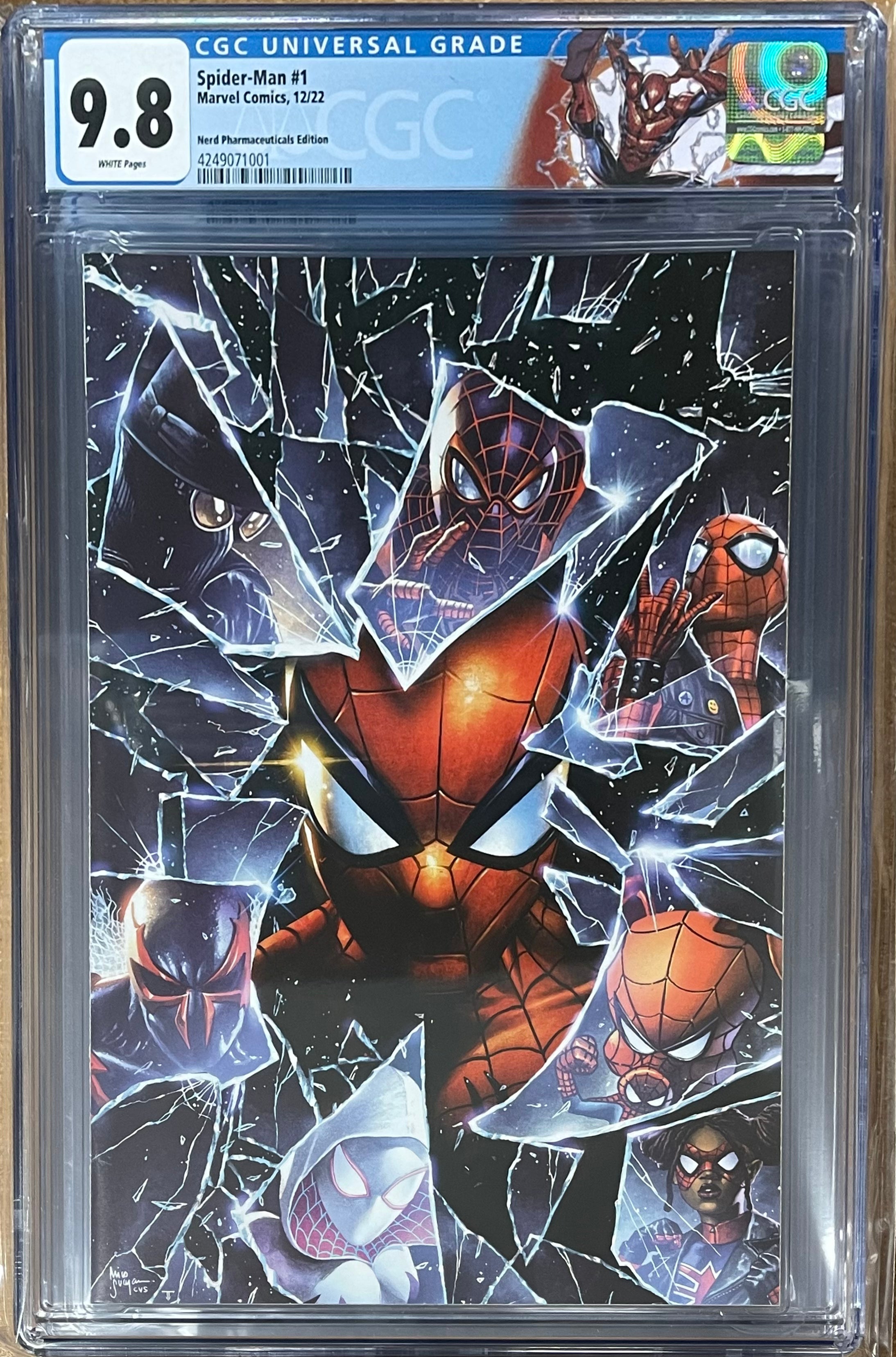 SPIDER-MAN #1 MICO SUAYAN EXCLUSIVE VARIANT OPTIONS