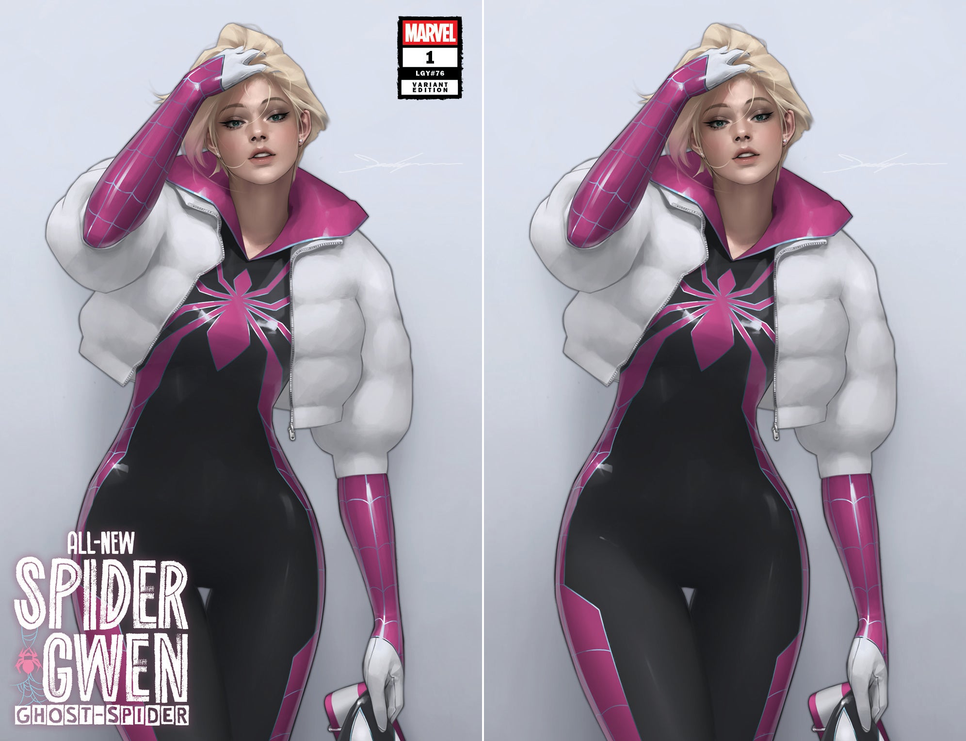 ALL-NEW SPIDER-GWEN: THE GHOST-SPIDER #1 JEEHYUNG LEE FANEXPO CHICAGO EXCLUSIVE VARIANT COVER OPTIONS