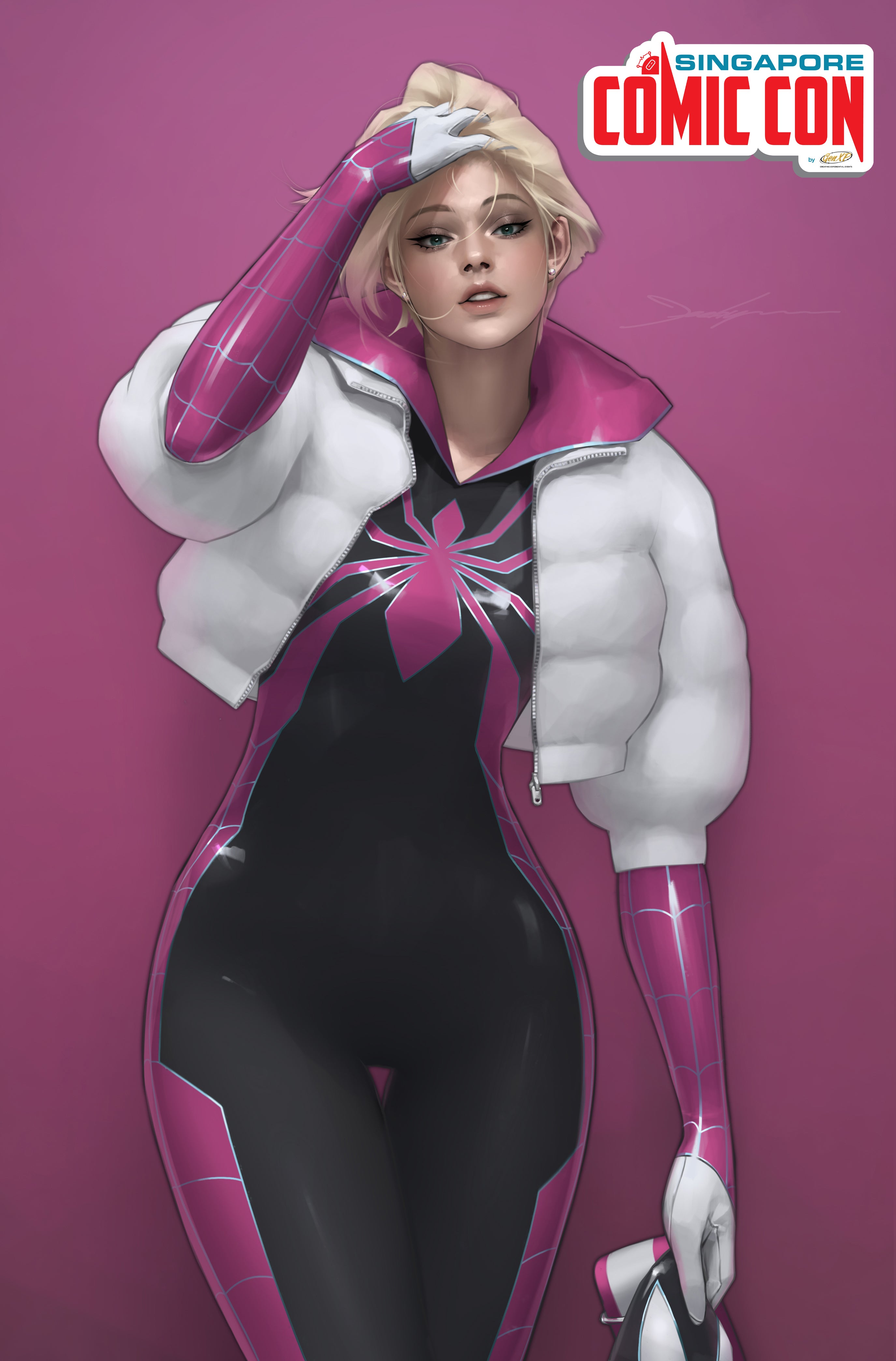 ALL-NEW SPIDER-GWEN: THE GHOST-SPIDER #1 JEEHYUNG LEE SGCC EXCLUSIVE SECRET DROP