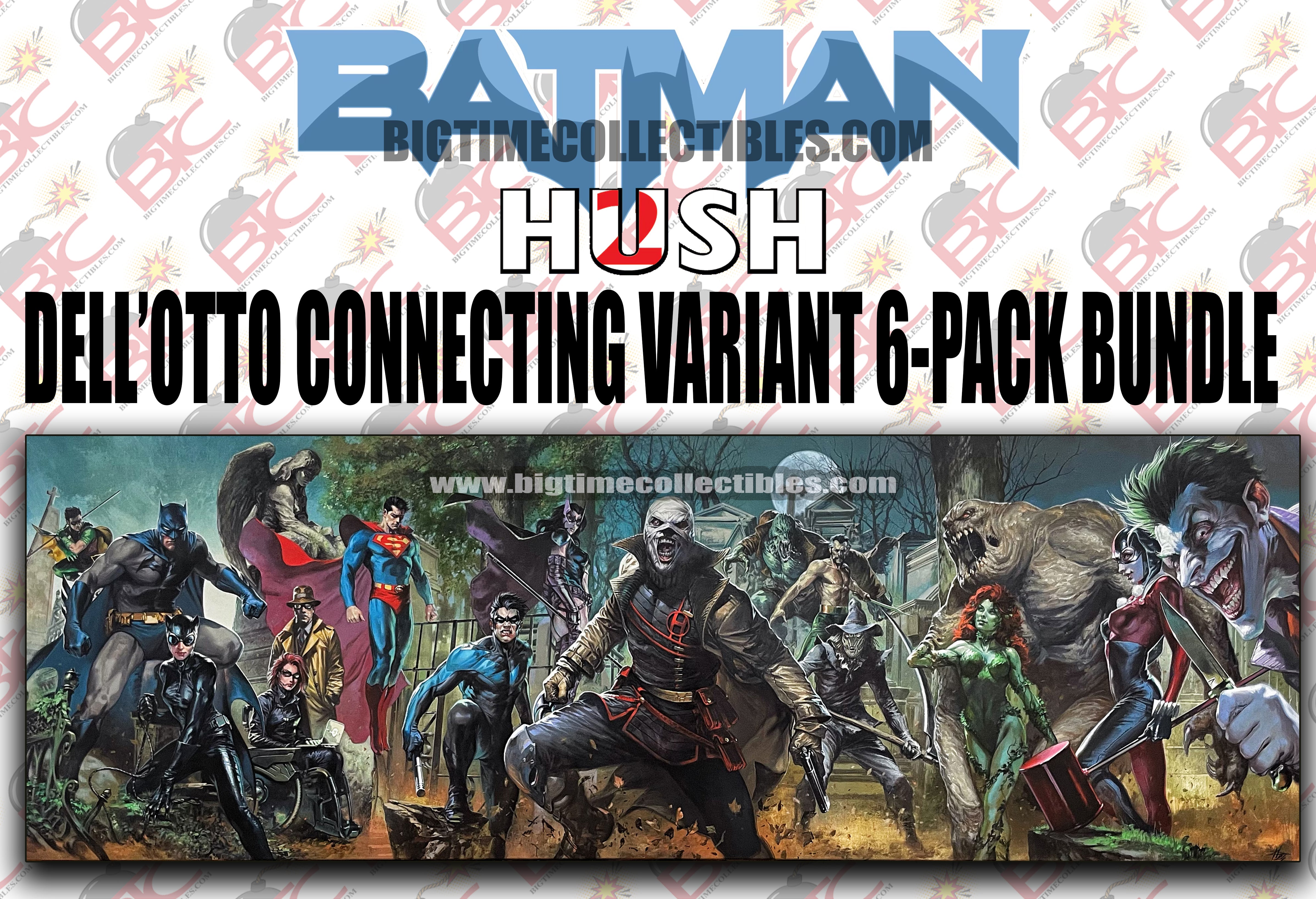 BATMAN #158 - #163 GABRIELE DELL'OTTO CONNECTING VARIANT SET (10-29-25)