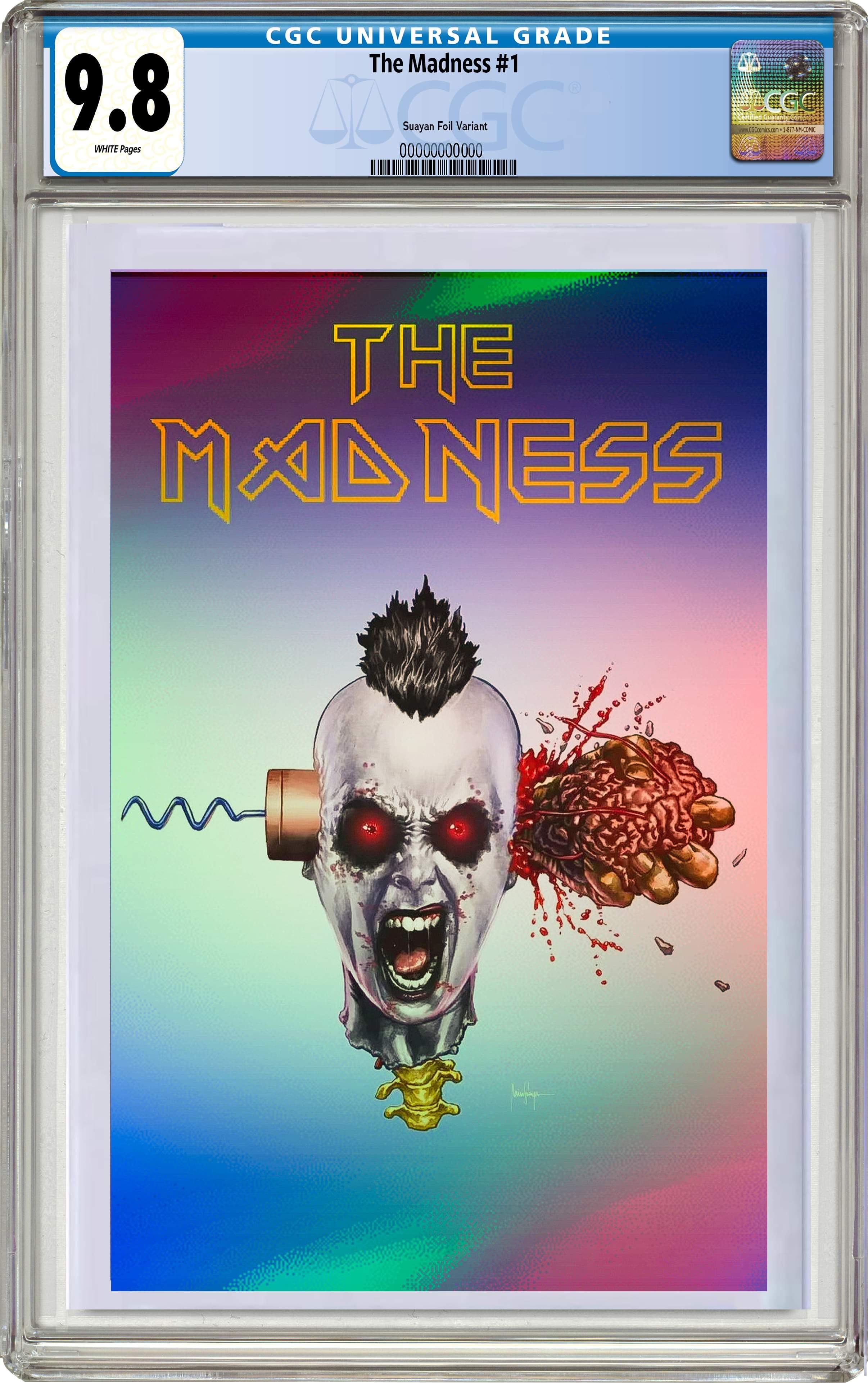 THE MADNESS #1 MICO SUAYAN IRON MAIDEN FOIL HOMAGE -8/30/23