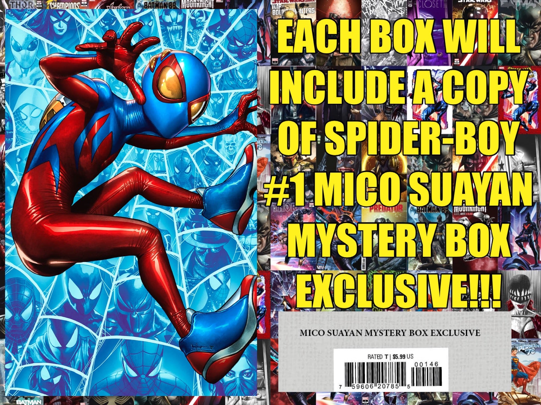 THE ANNUAL BTC MICO SUAYAN CGC MYSTERY BOX