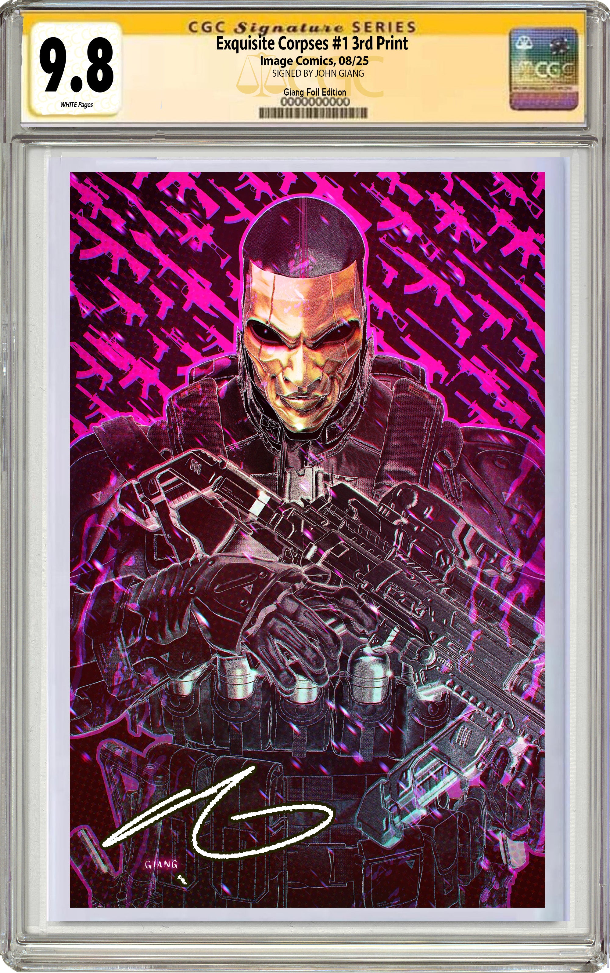 EXQUISITE CORPSES #1 JOHN GIANG FOIL EXCLUSIVE SDCC SECRET DROP. LIMITED TO 300 COPIES.