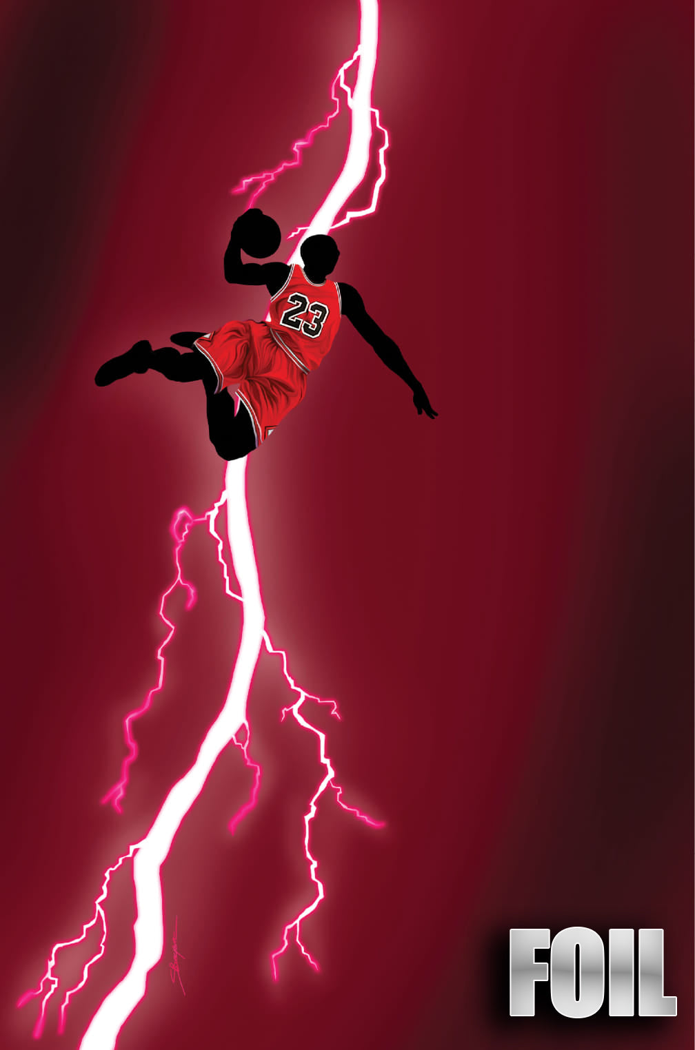 MICHAEL JORDAN #1  SHELDON BUECKERT HOMAGE OPTIONS (I94)