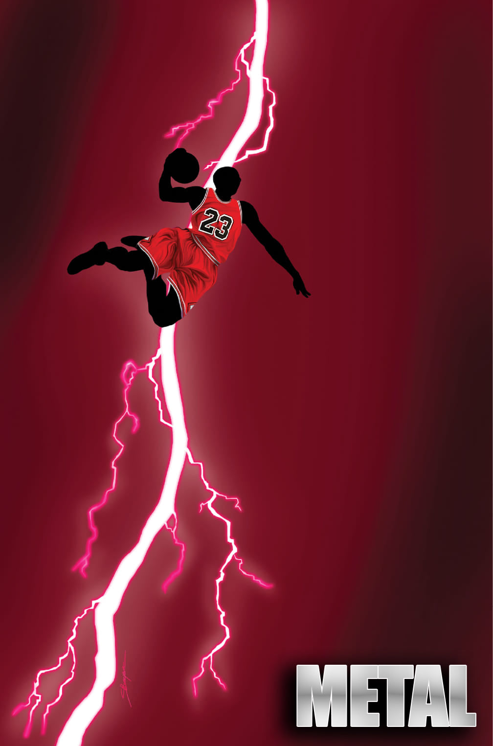 MICHAEL JORDAN #1 SHELDON BUECKERT HOMAGE OPTIONS (I94)
