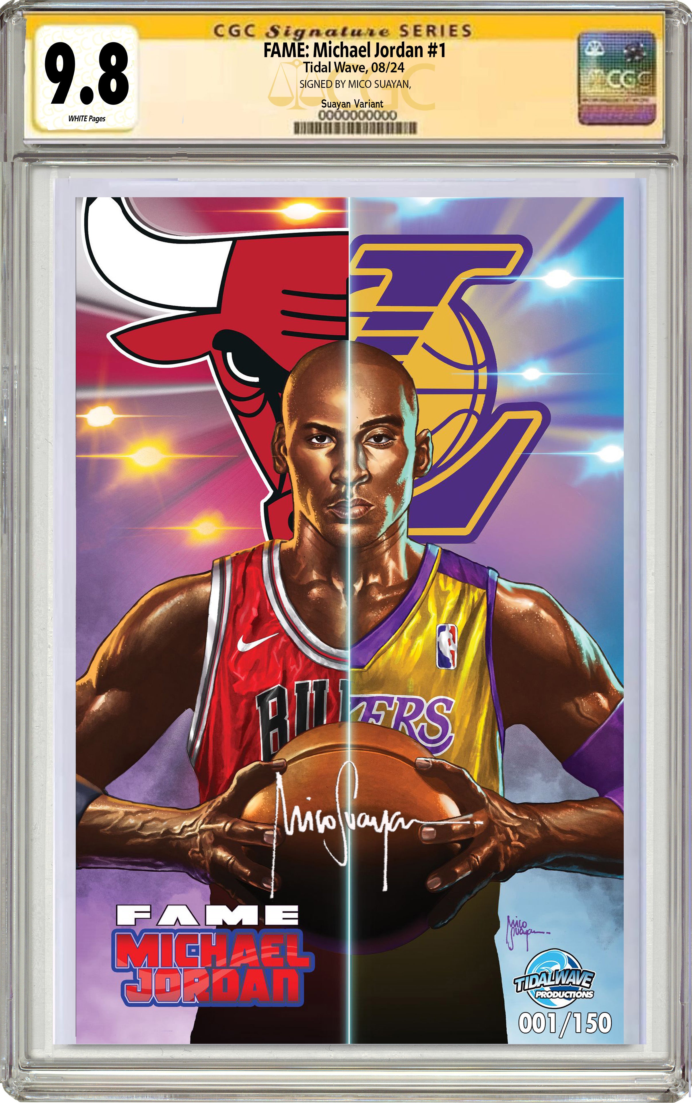 MICHAEL JORDAN #1 MICO SUAYAN NYCC EXCLUSIVE GOAT SERIES