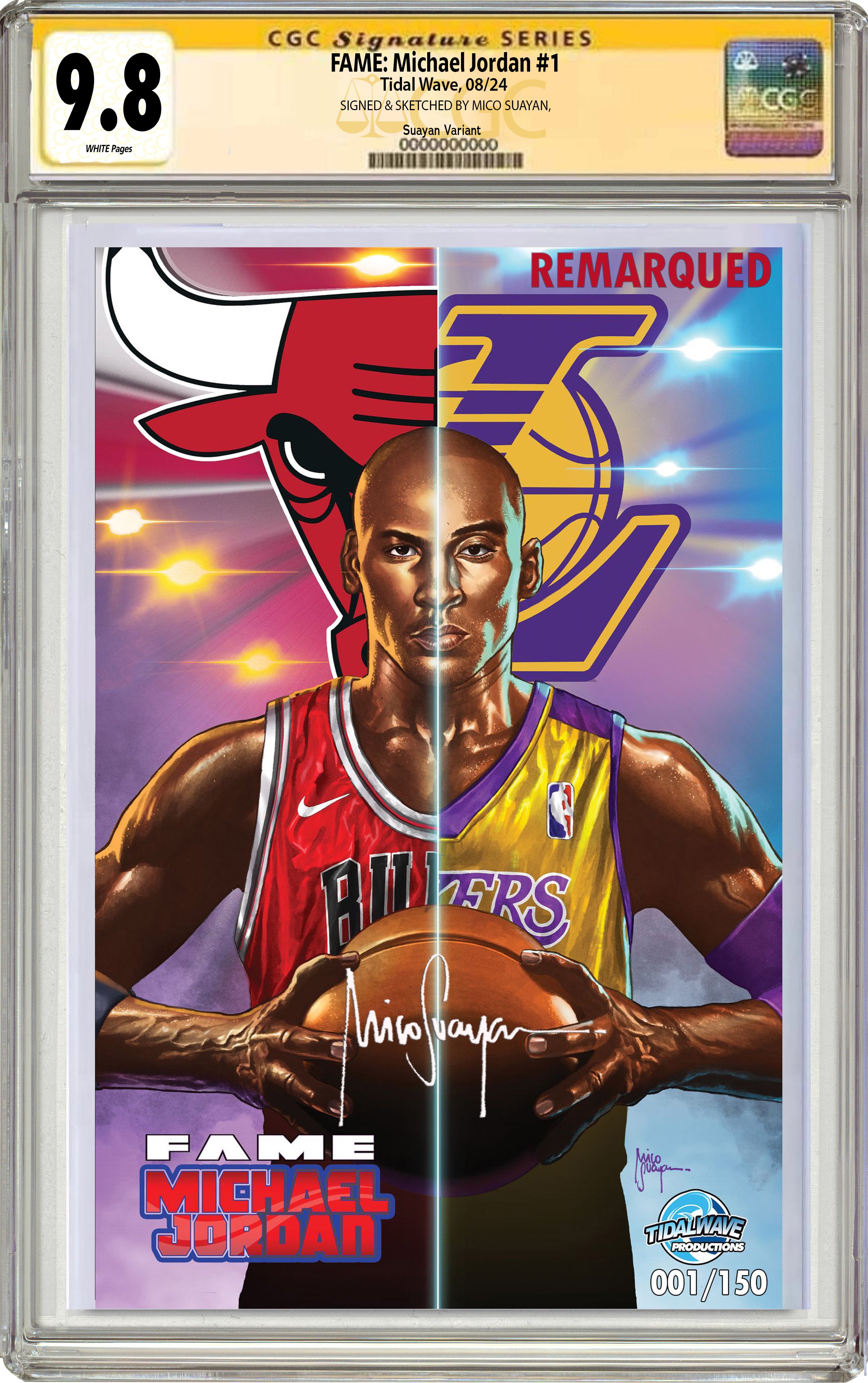 MICHAEL JORDAN #1 MICO SUAYAN NYCC EXCLUSIVE GOAT SERIES
