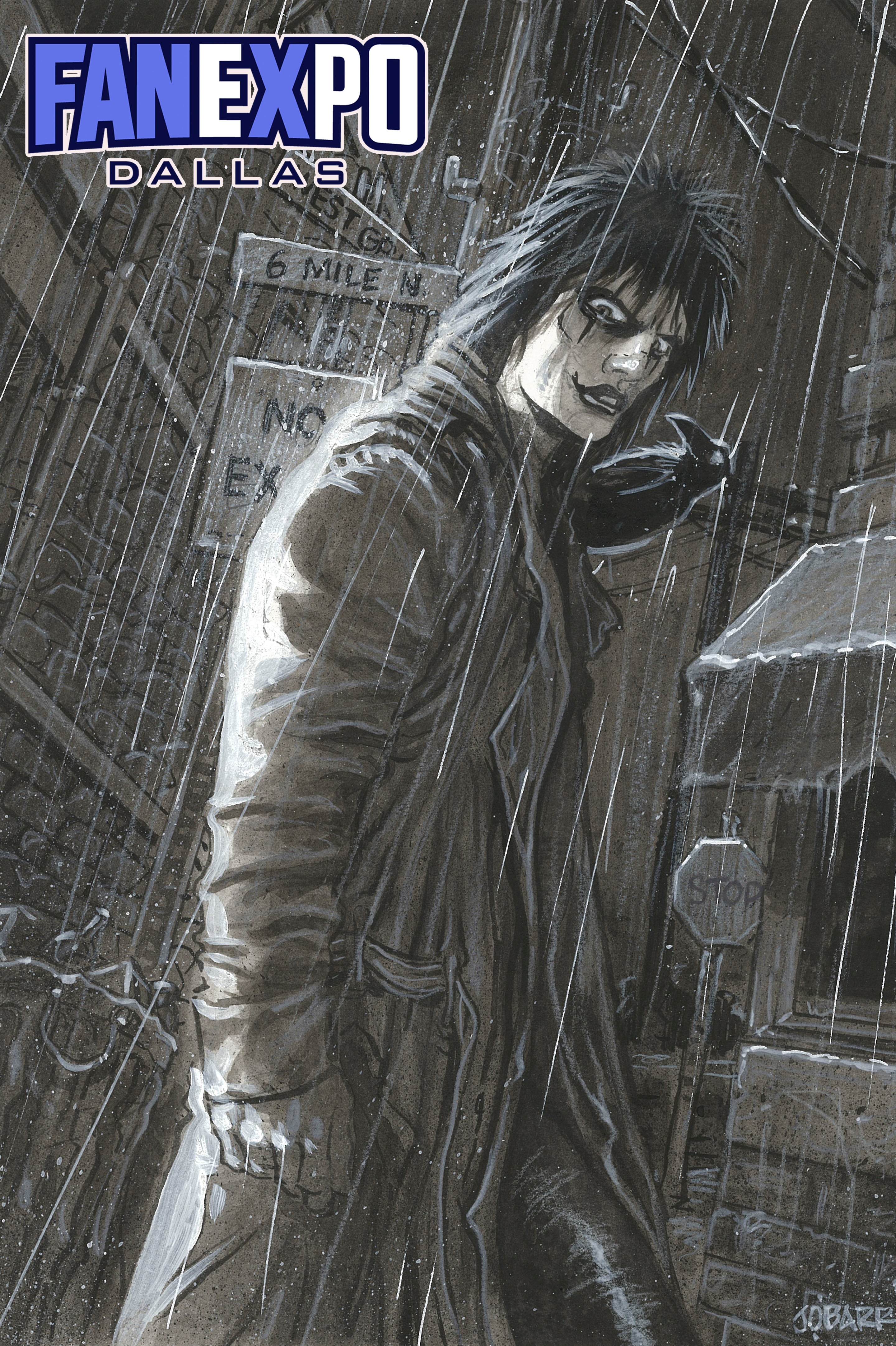 CROW DEAD TIME #3 JAMES O'BARR FANEXPO DALLAS EXCLUSIVE VIRGIN VARIANT OPTIONS