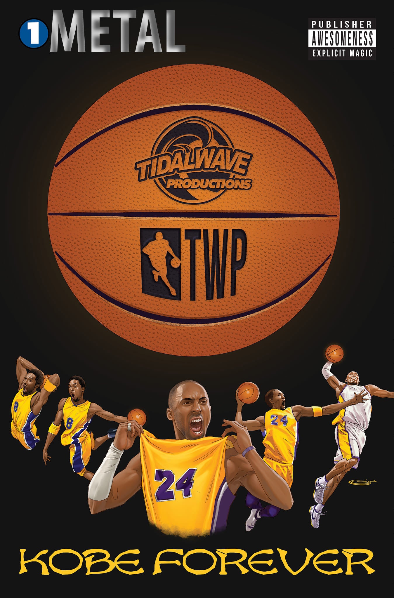 TRIBUTE: KOBE BRYANT #1 SAJAD SHAH EXCLUSIVE VARIANT OPTIONS