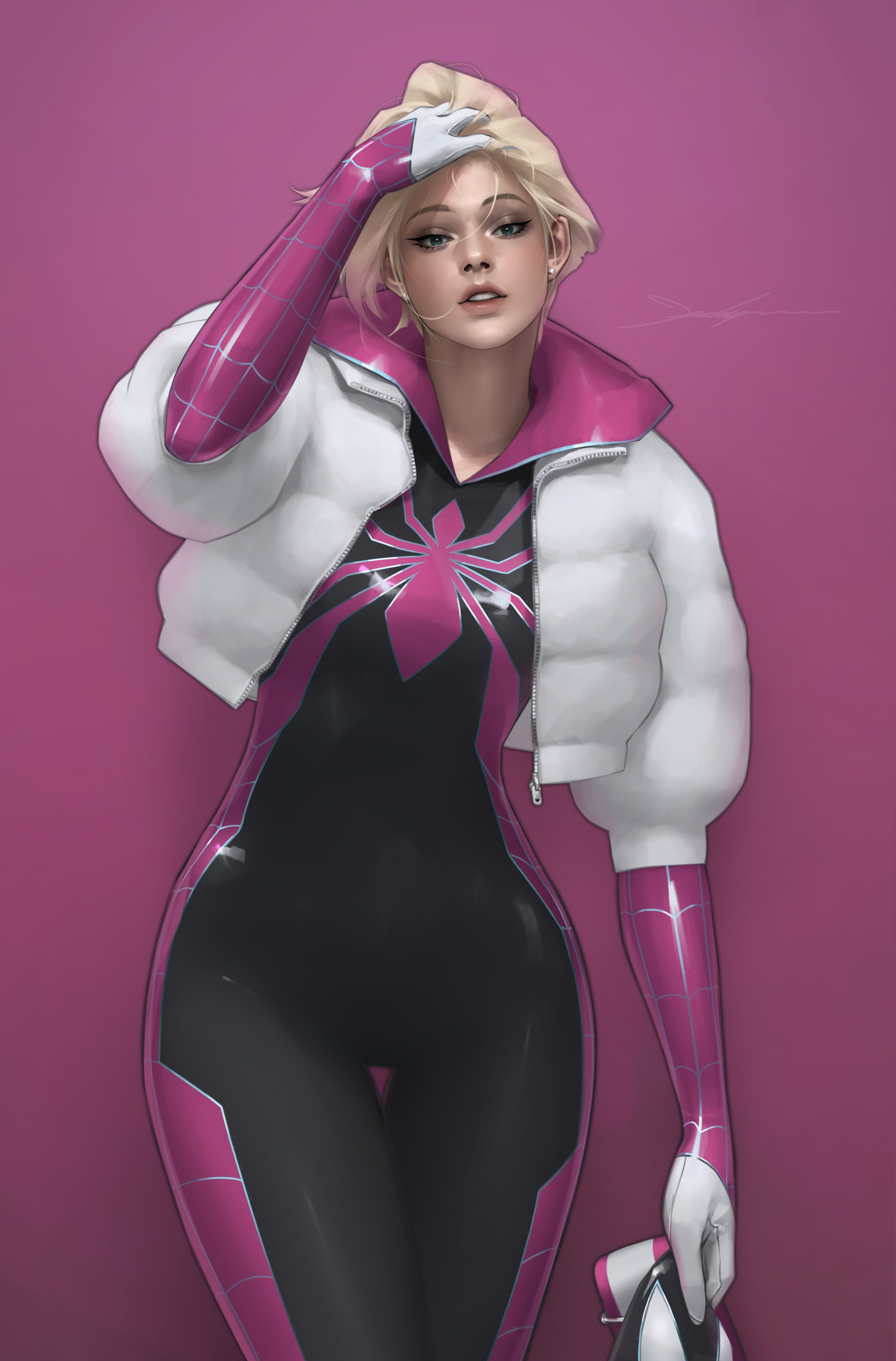 ALL-NEW SPIDER-GWEN: THE GHOST-SPIDER #1 JEEHYUNG LEE SGCC EXCLUSIVE SECRET DROP