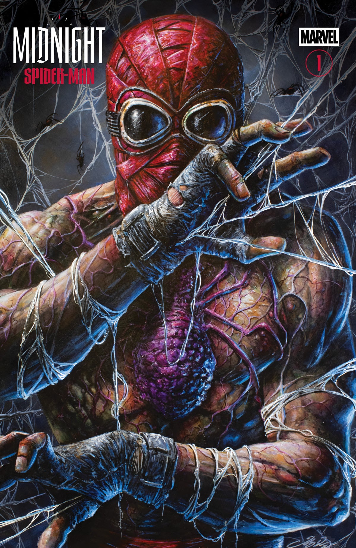 MIDNIGHT SPIDER-MAN #1 JOHNNY DESJARDINS NYCC EXCLUSIVE VARIANT COVERS