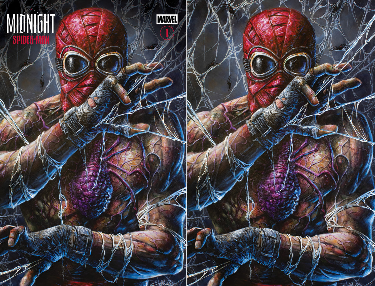 MIDNIGHT SPIDER-MAN #1 JOHNNY DESJARDINS NYCC EXCLUSIVE VARIANT COVERS