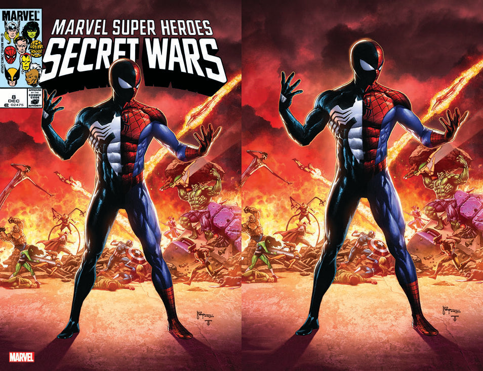 MARVEL SUPER HEROES SECRET WARS #8 MICO SUAYAN EXCLUSIVE VARIANT COVER OPTIONS 08-14-24