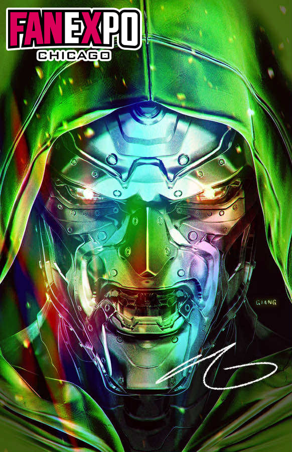 ONE WORLD UNDER DOOM #6 JOHN GIANG FANEXPO CHICAGO/ NYCC EXCLUSIVE FOIL EDITION