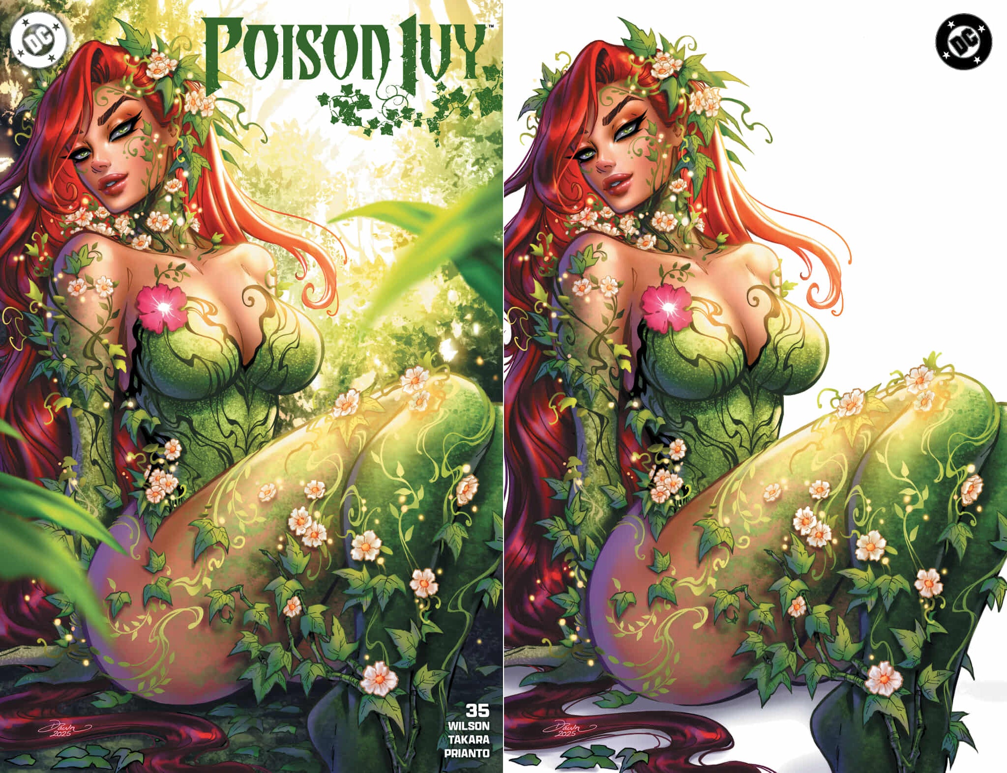 POISON IVY #35 DAWN MCTEIGUE EXCLUSIVE VARIANT COVER OPTIONS