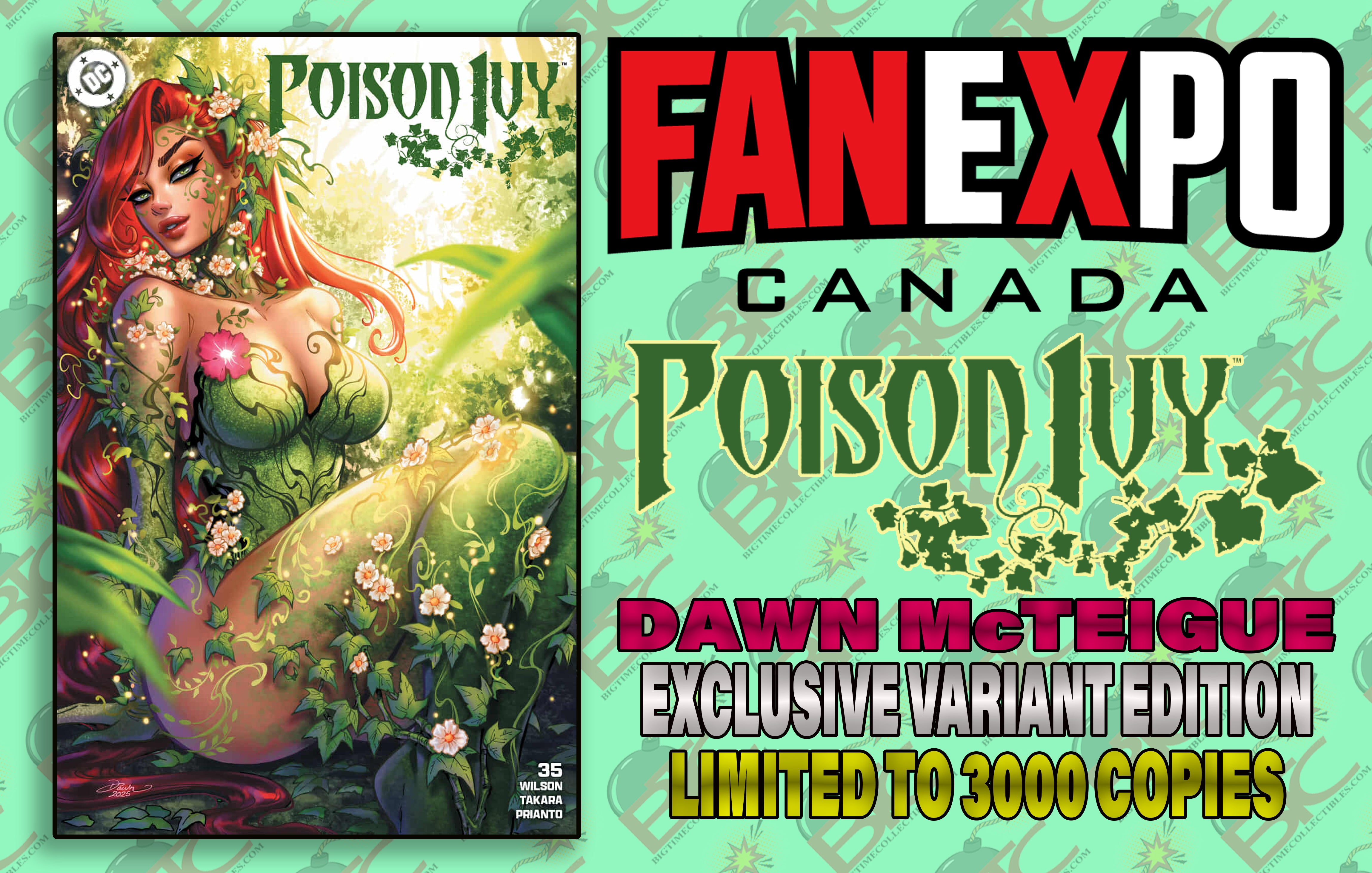 POISON IVY #35 DAWN MCTEIGUE EXCLUSIVE VARIANT COVER OPTIONS