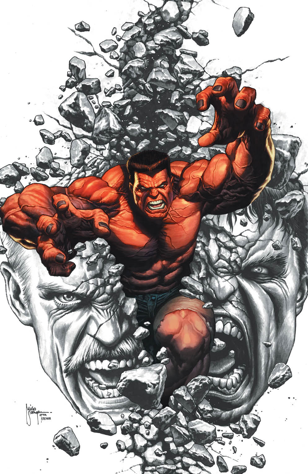 RED HULK #1 MICO SUAYAN C2E2 SECRET DROP (M214)(M258)