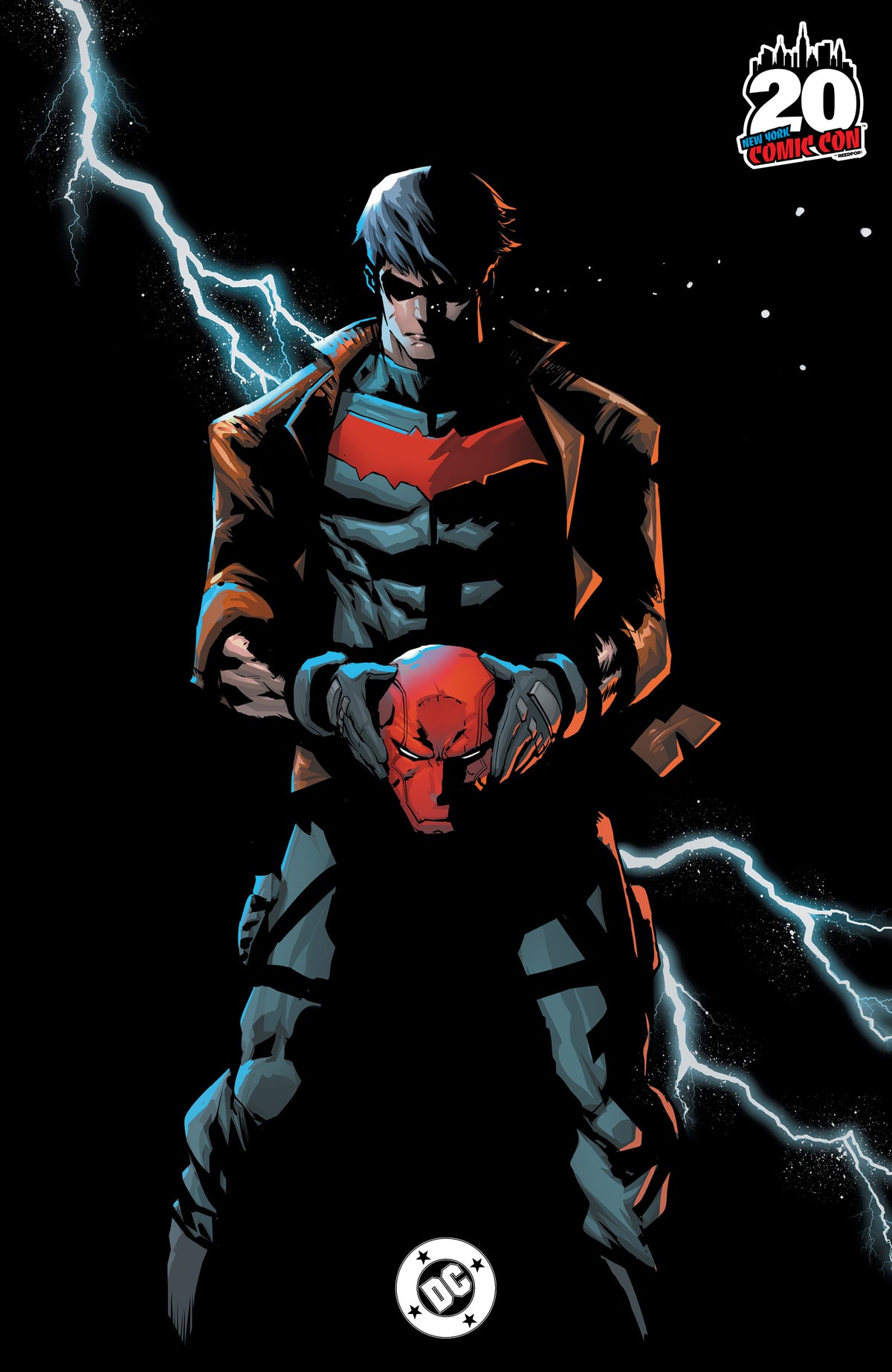 RED HOOD & THE OUTLAWS #1 DEXTER SOY NYCC EXCLUSIVE VARIANT COVER.