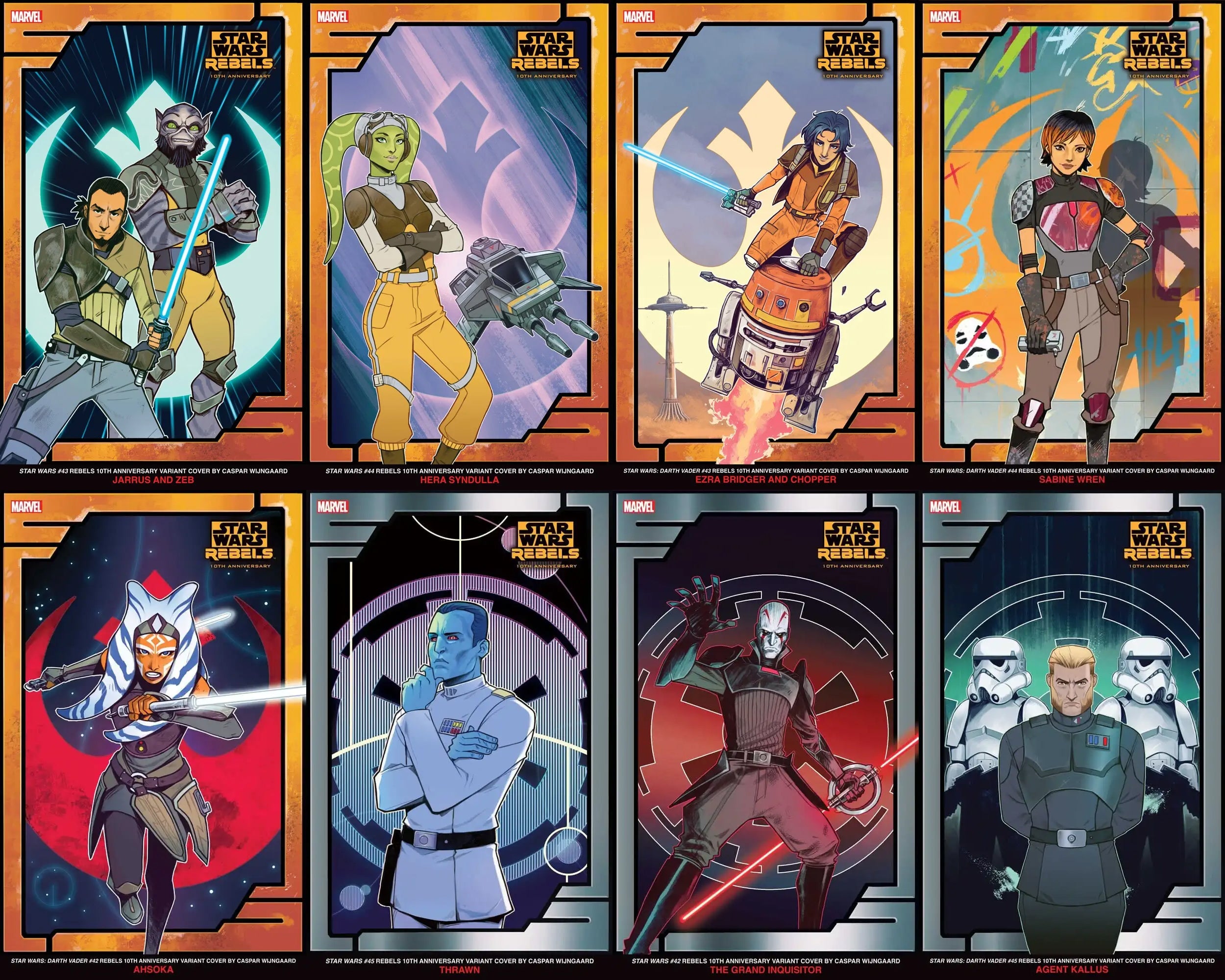 STAR WARS: CASPAR WIJNGAARD REBELS 10TH ANNIVERSARY BUNDLE (APRIIL 2024)