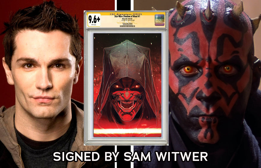 STAR WARS SHADOW OF MAUL #1 JOHN GIANG EXCLUSIVE VIRGIN EDITION SIGNED BY SAM WITWER CGC 9.6 OR BETTER