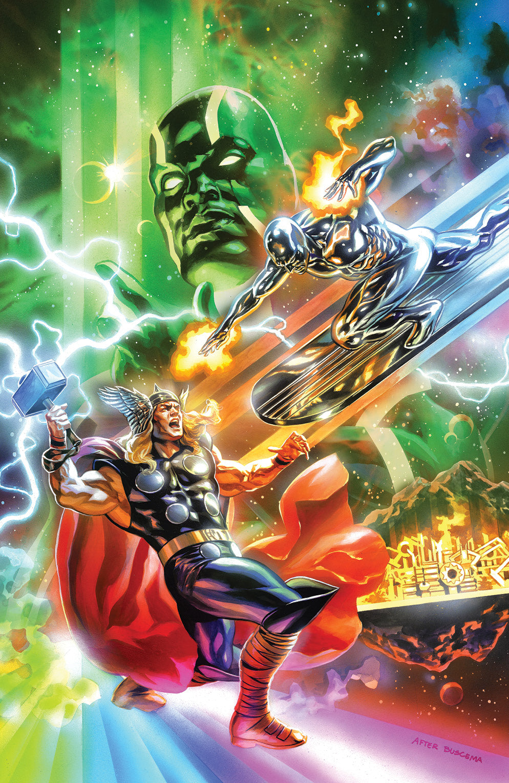 SILVER SURFER GHOST LIGHT 5 FELIPE MASSAFERA EXCLUSIVE VARIANT OPTIONS