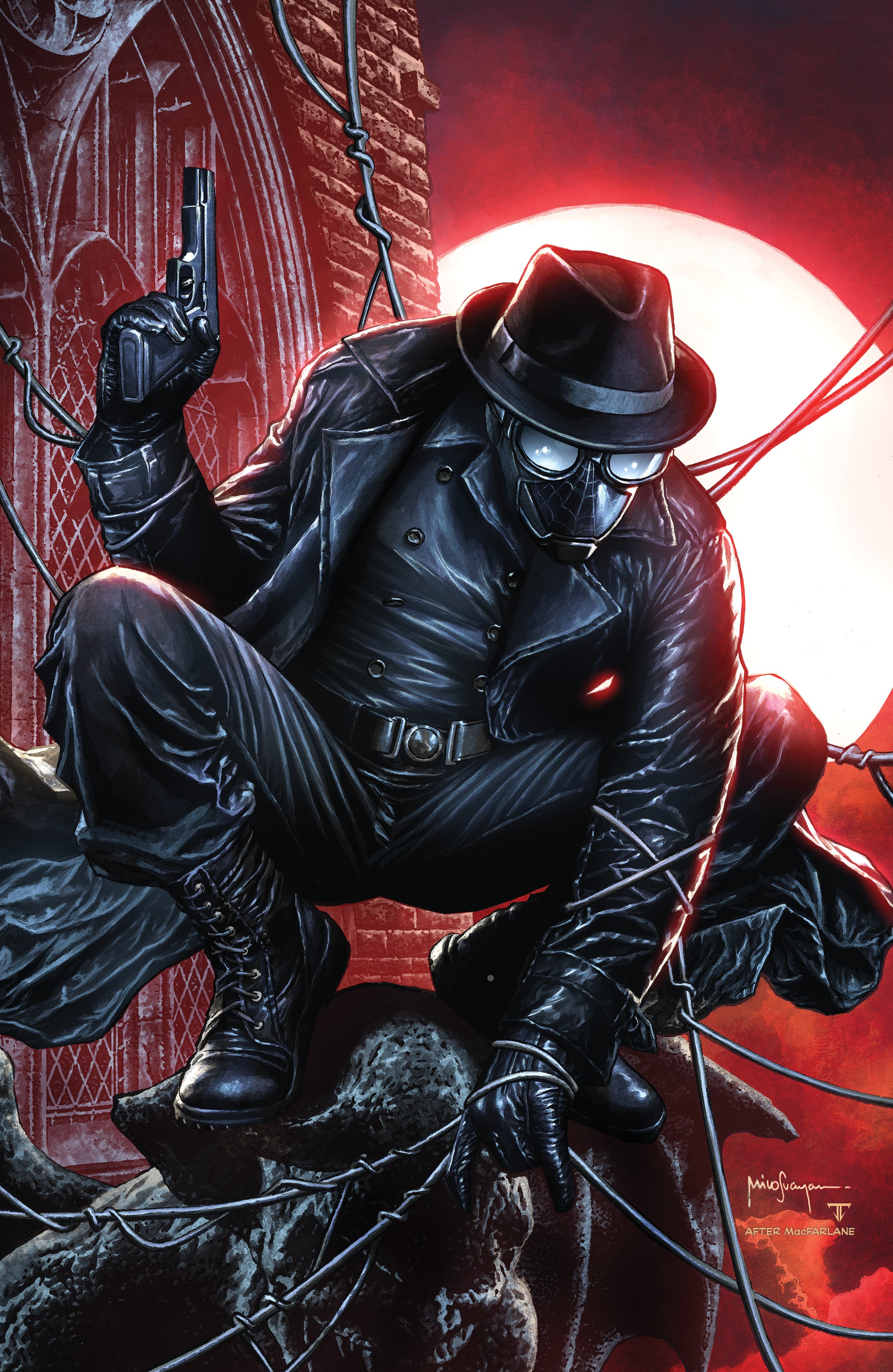 SPIDER-MAN NOIR #1 MICO SUAYAN NYCC EXCLUSIVE HOMAGE
