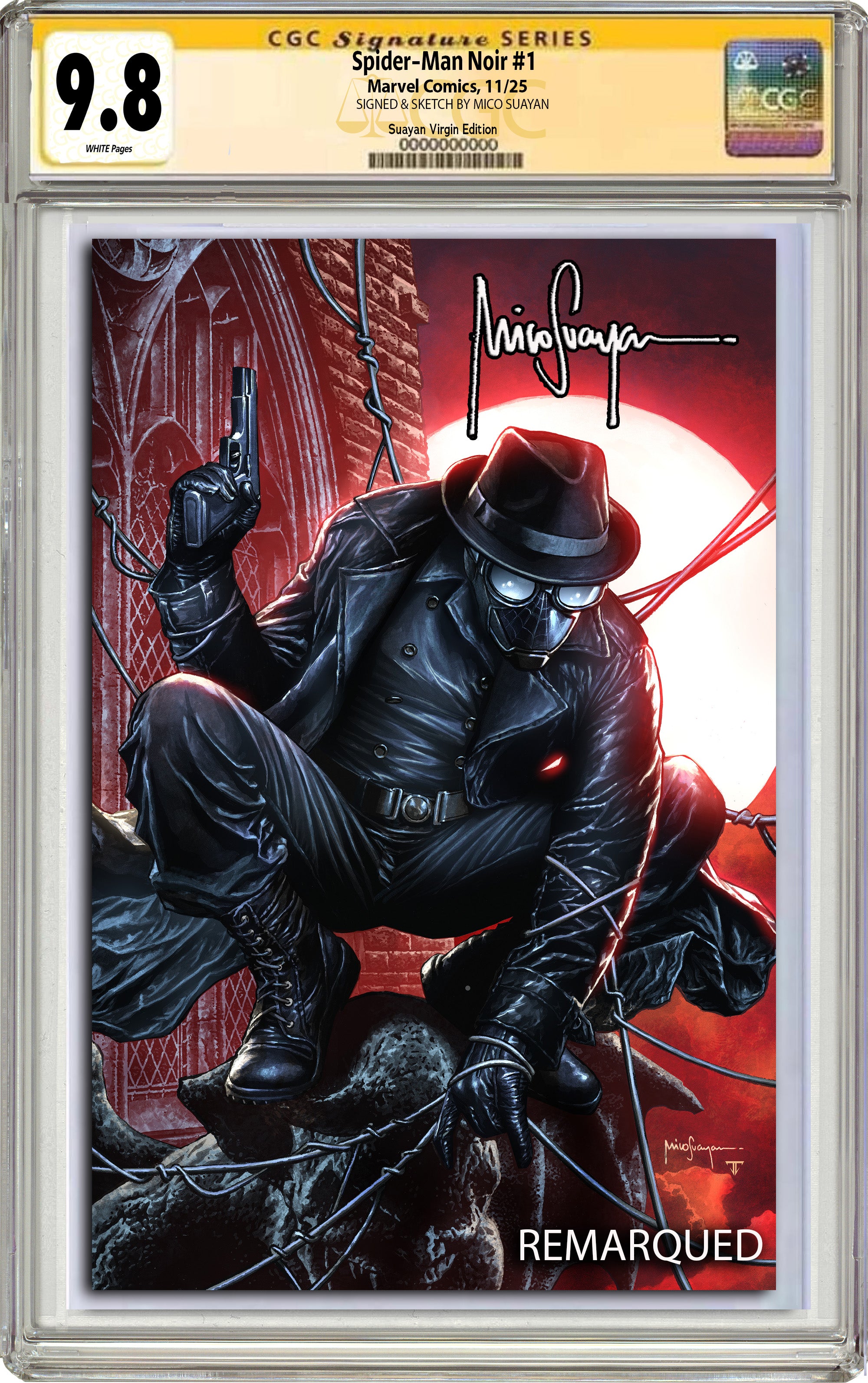 SPIDER-MAN NOIR #1 MICO SUAYAN NYCC EXCLUSIVE HOMAGE