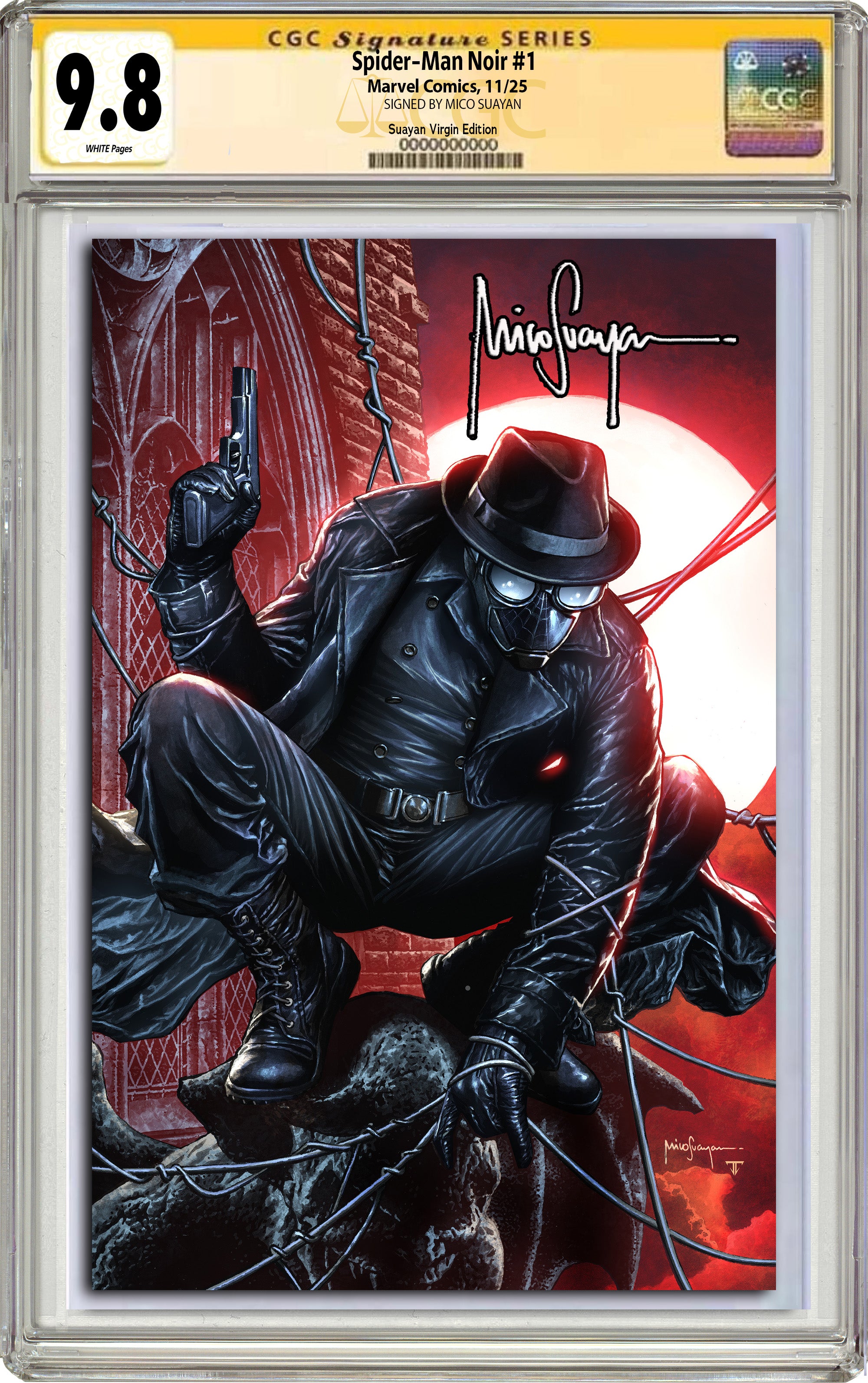 SPIDER-MAN NOIR #1 MICO SUAYAN NYCC EXCLUSIVE HOMAGE