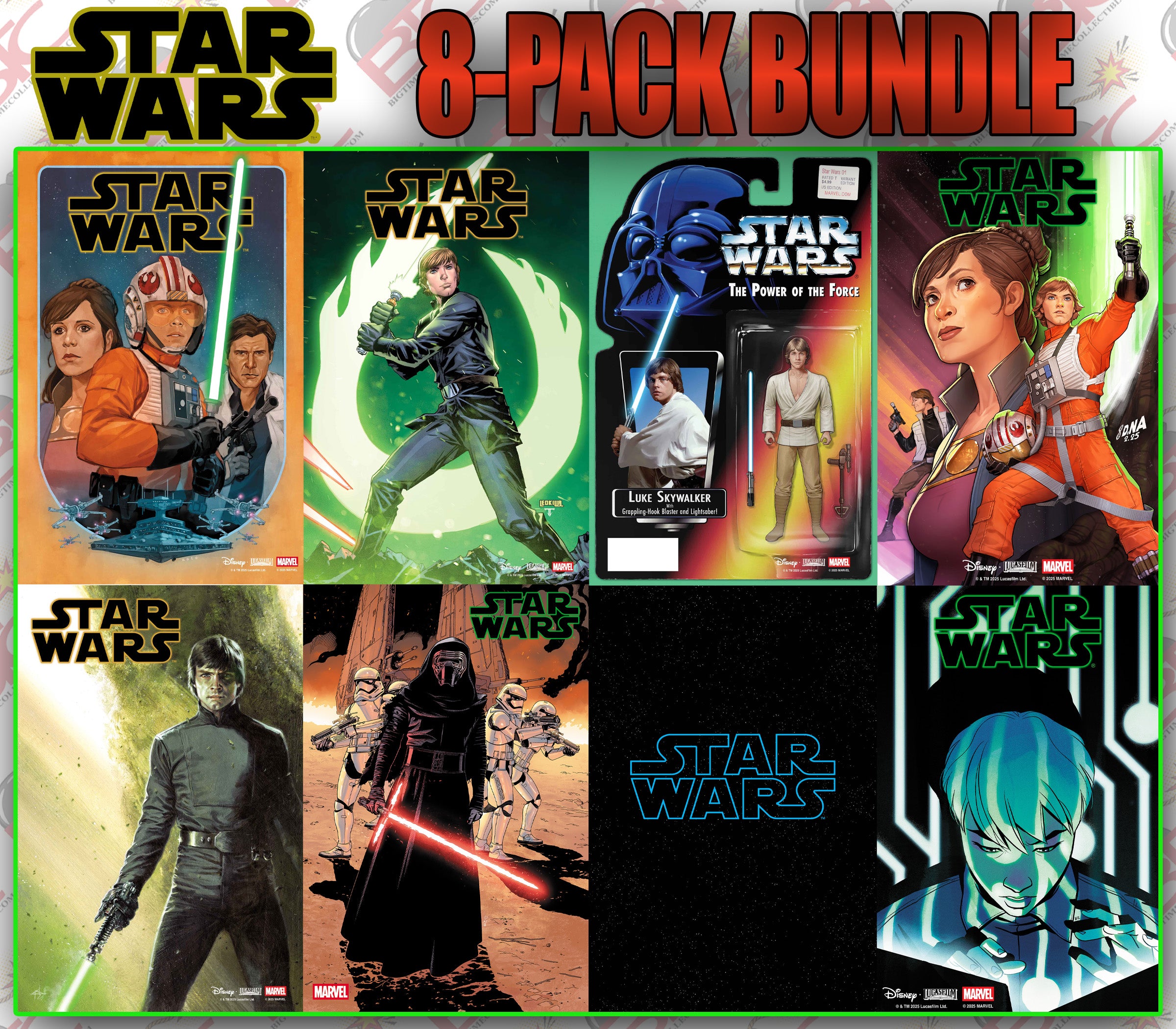 STAR WARS #1 BTC 8-PACK BUNDLE [05-07-25 ]