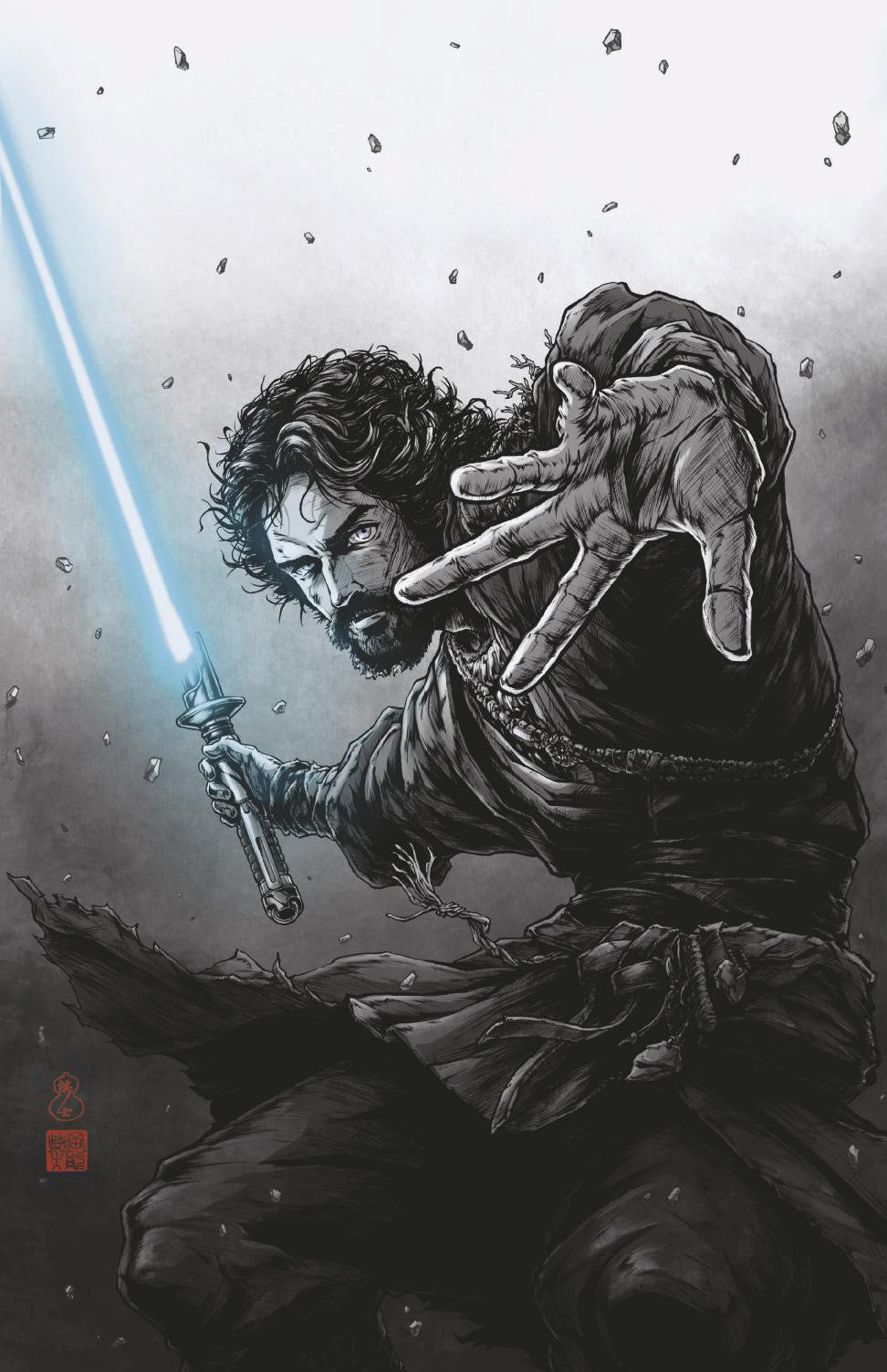 STAR WARS: AHSOKA #1-8 TAKASHI OKAZAKI LIMITED EDITION EXCLUSIVE VIRGIN VARIANT SET 04/2025