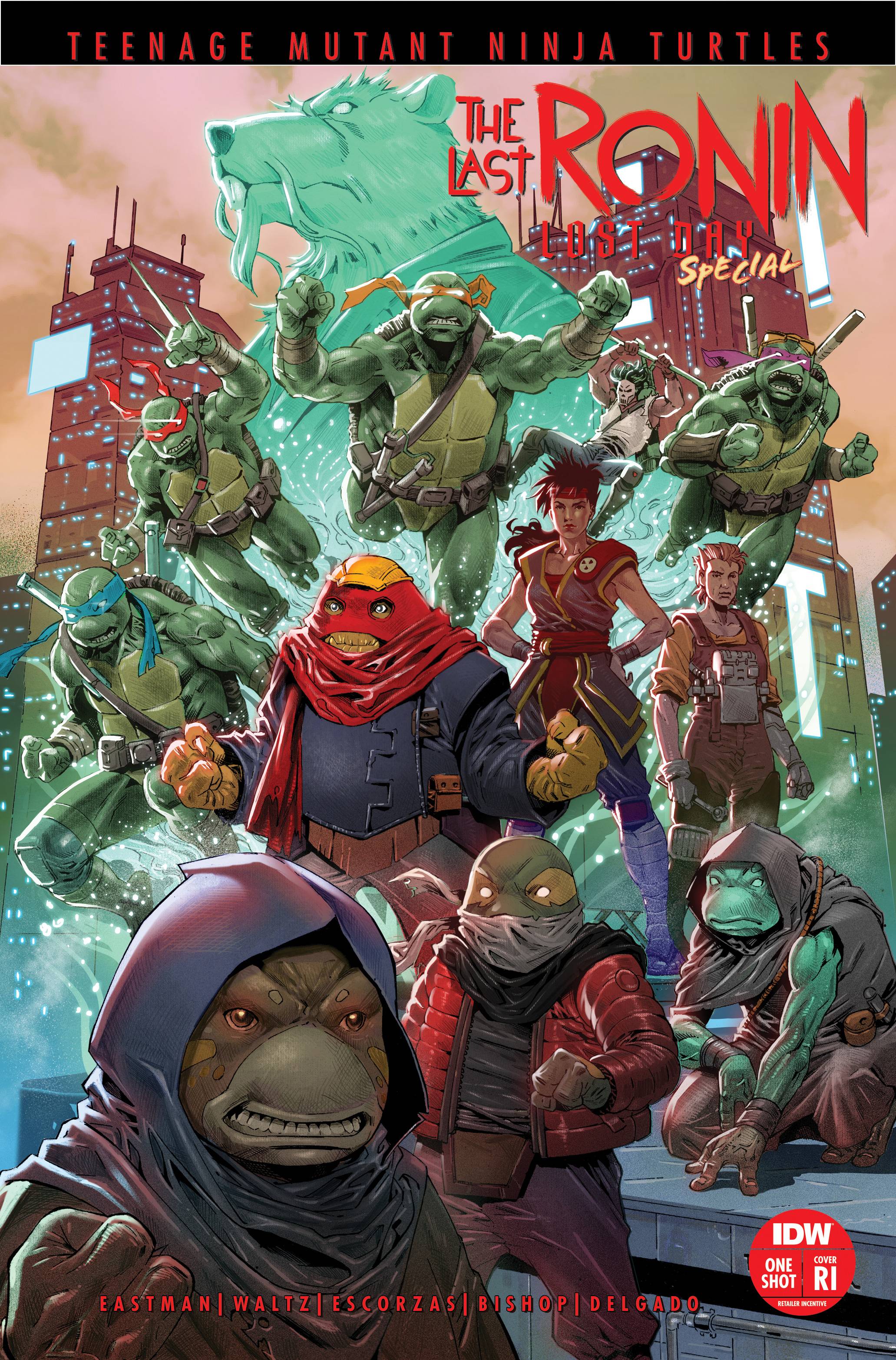 TMNT LAST RONIN LOST DAY SPECIAL CVR D 1:25 COPY INCV ESCORZAS -  5/24/2023