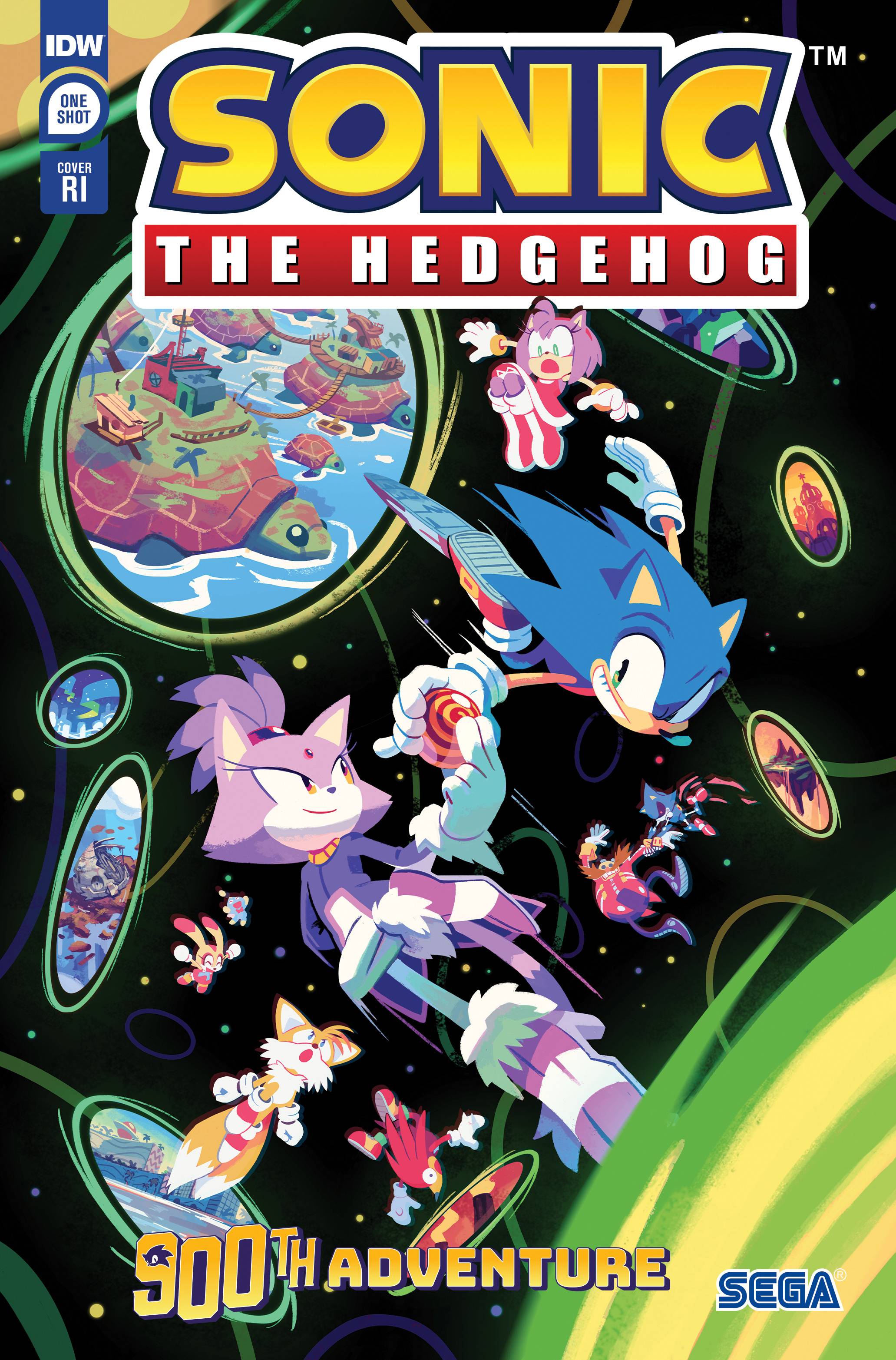 SONIC THE HEDGEHOGS 900TH ADVENTURE CVR E 1:10 FOURDRAINE - 09/23/23