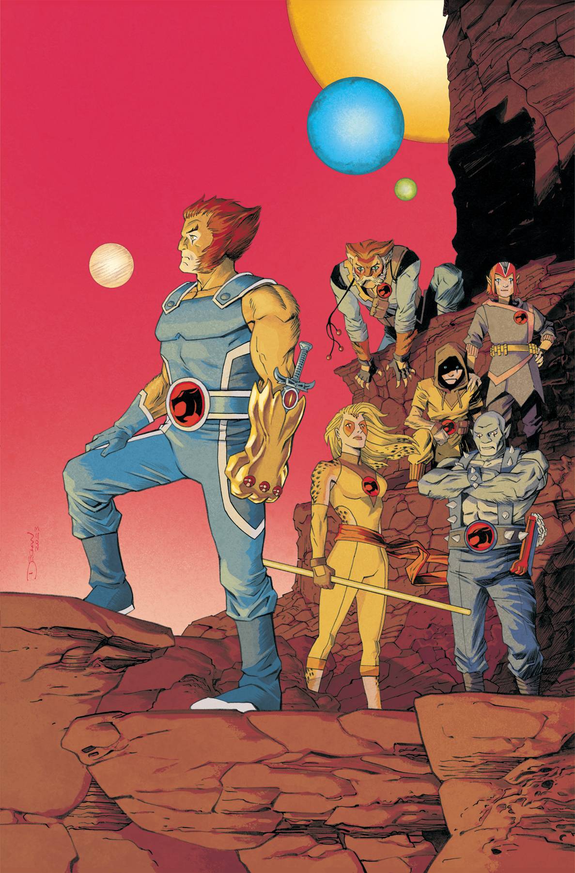 THUNDERCATS #2 CVR P 1:20 SHALVEY VIRGIN - 03/13/24