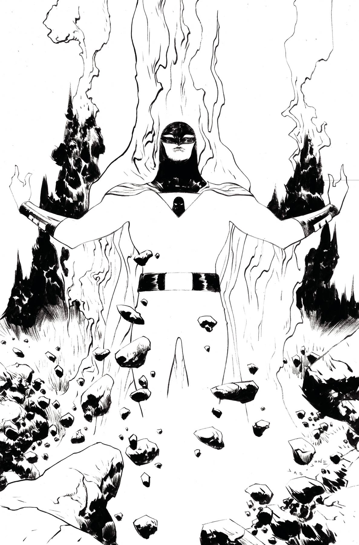 SPACE GHOST #1 CVR Q 1:40 LEE LINE ART VIRGIN - 05/01/24